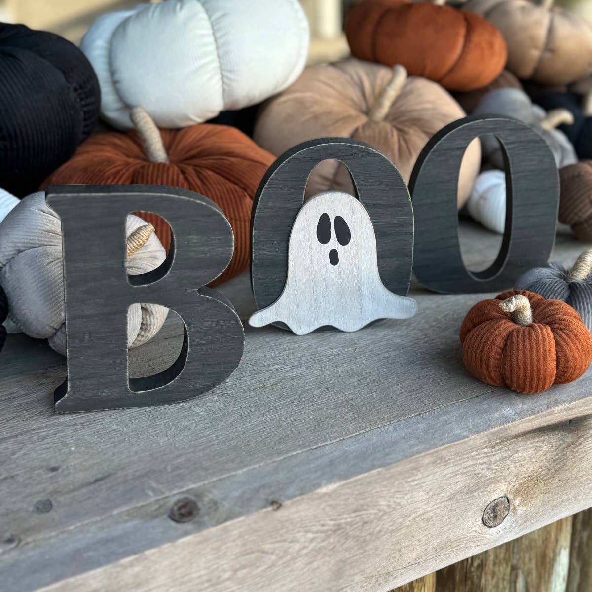 Ghosty BOO Halloween Letters, Set of 3