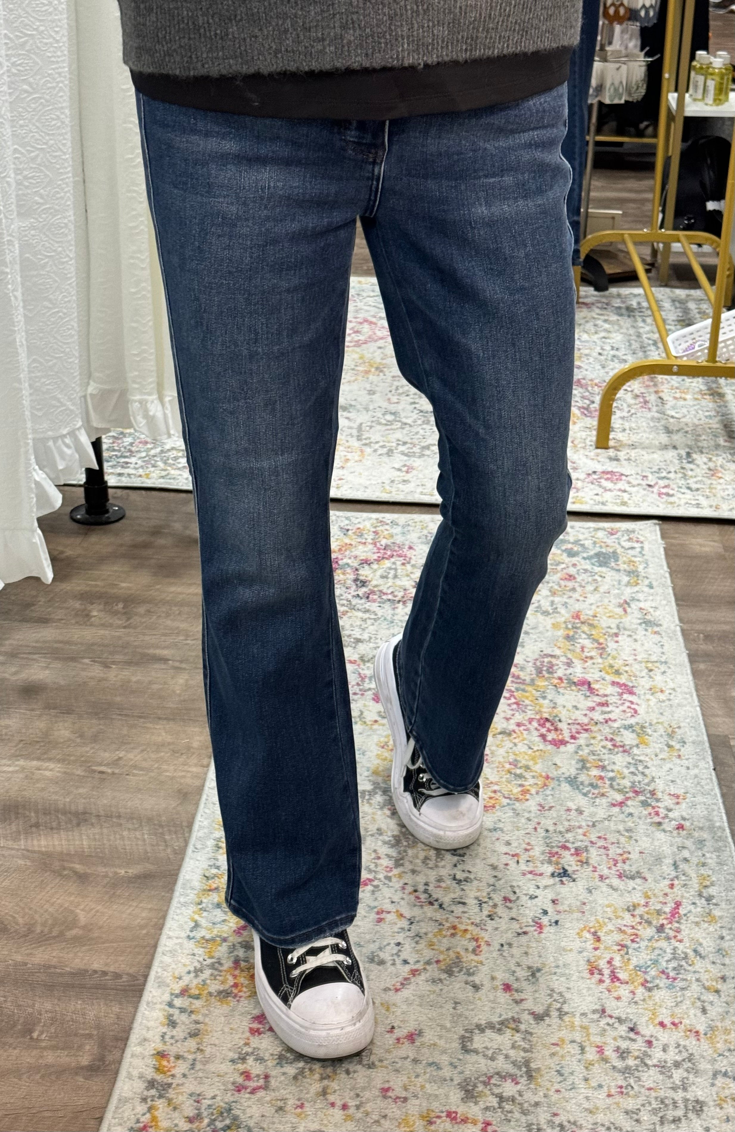Judy Blue Tummy Control 30" Bootcut Jeans - Posh West Boutique