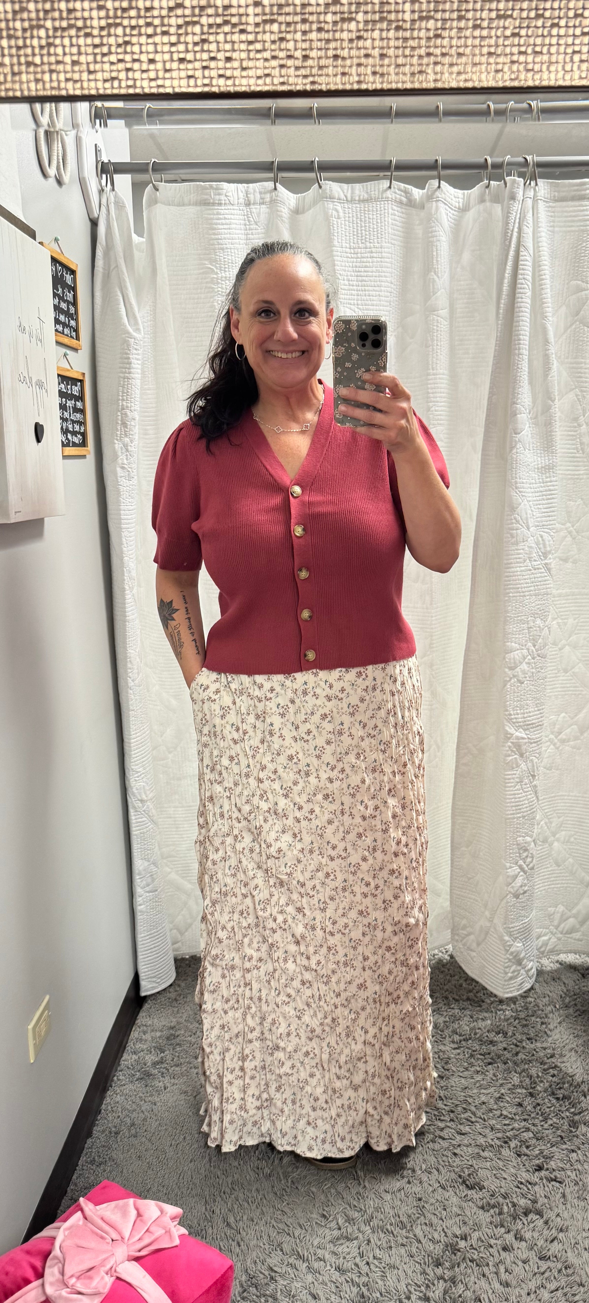 Sunbaked Dahlia Maxi Skirt - Posh West Boutique