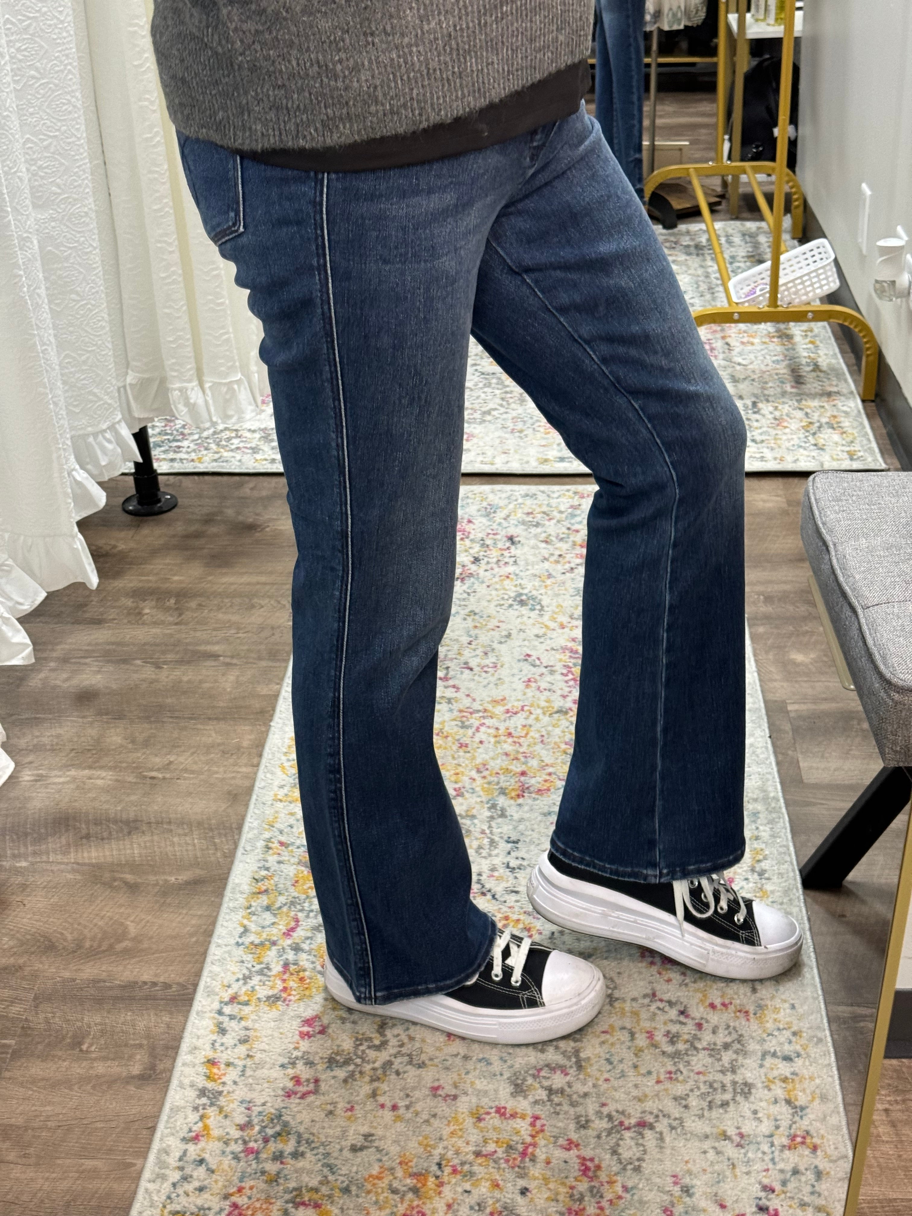 Judy Blue Tummy Control 30" Bootcut Jeans - Posh West Boutique