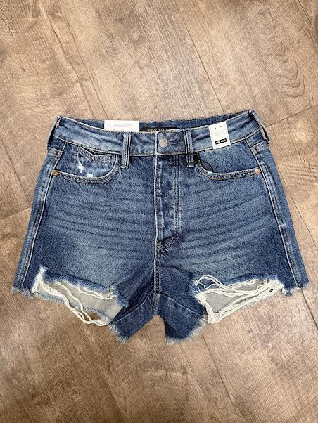 Judy Blue HW Rigid Magic Cut Off Shorts - Posh West Boutique