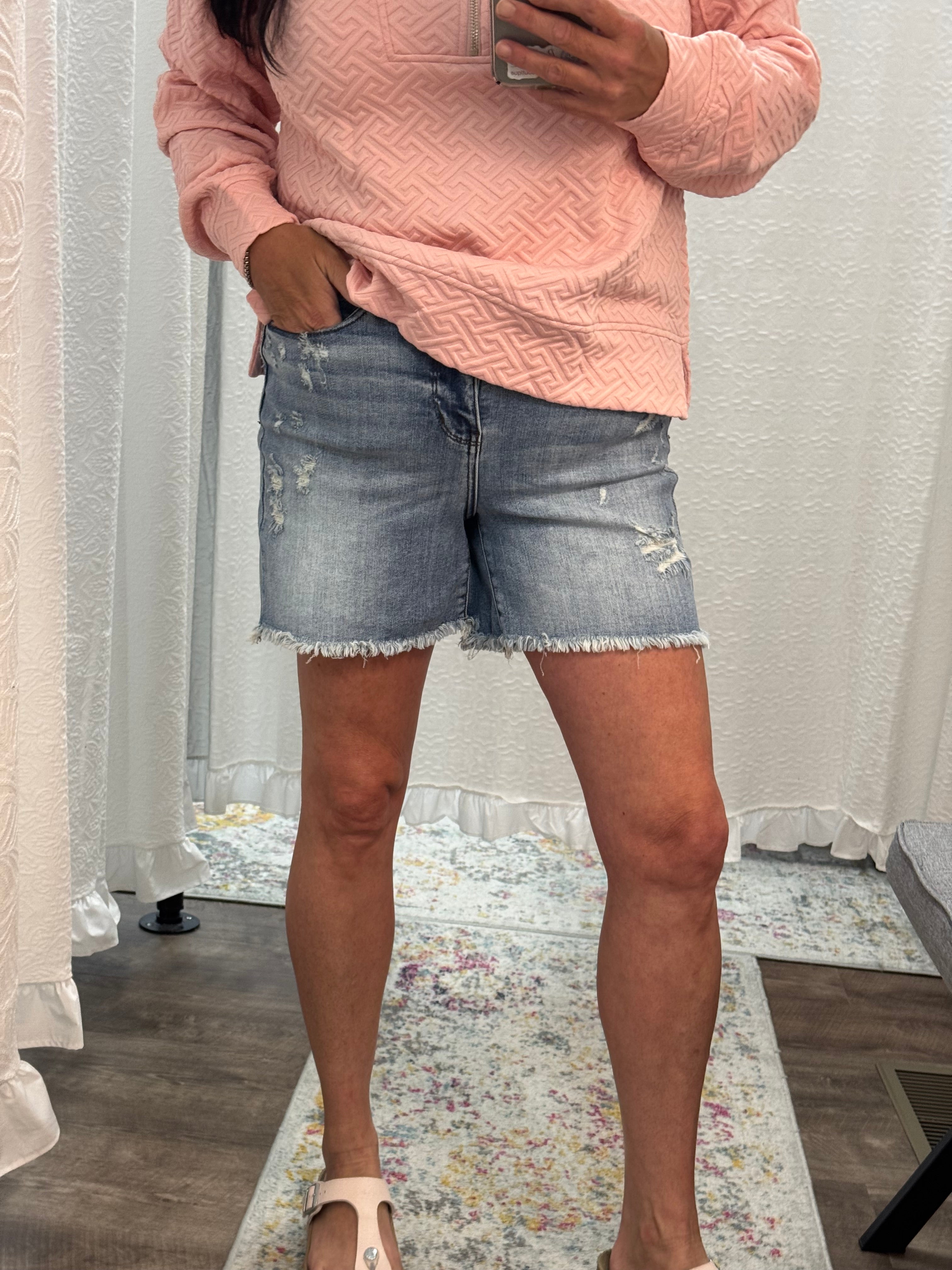 Judy Blue High Waist Shorts - Posh West Boutique