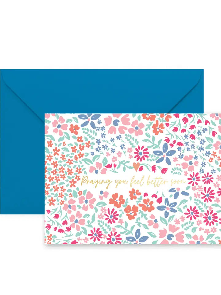 Feel Better Greeting Card - Posh West Boutique
