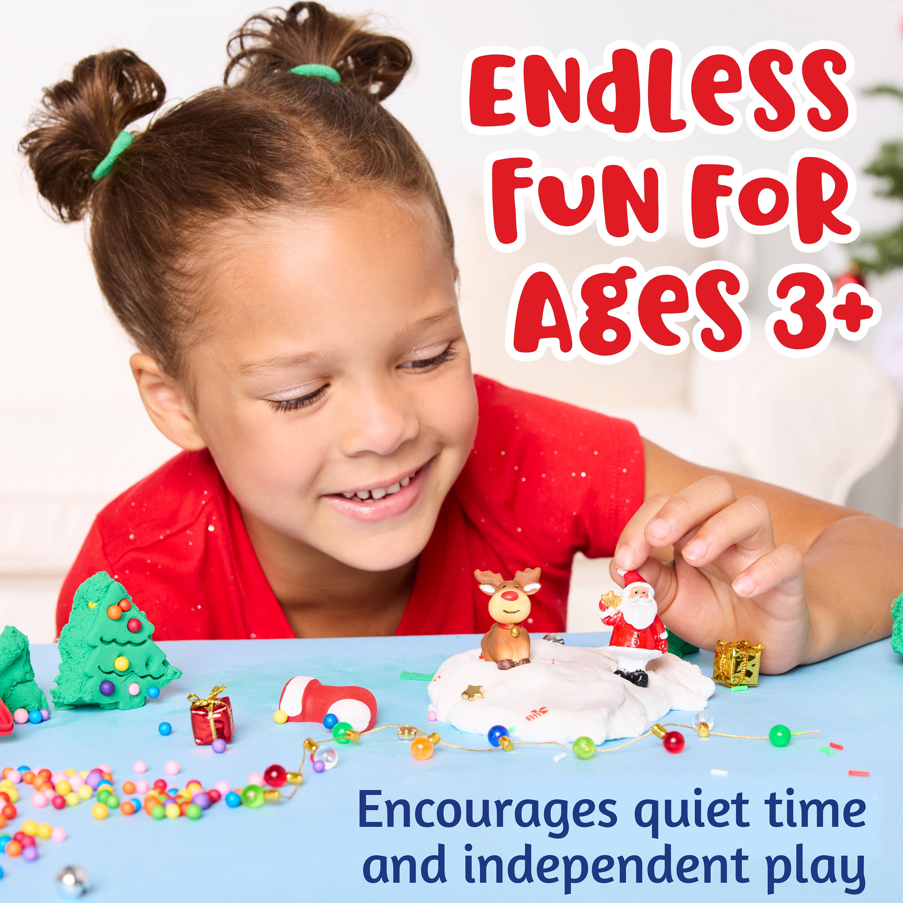 Sensory Pack Christmas Holiday Play Kit for Children - Posh West Boutique