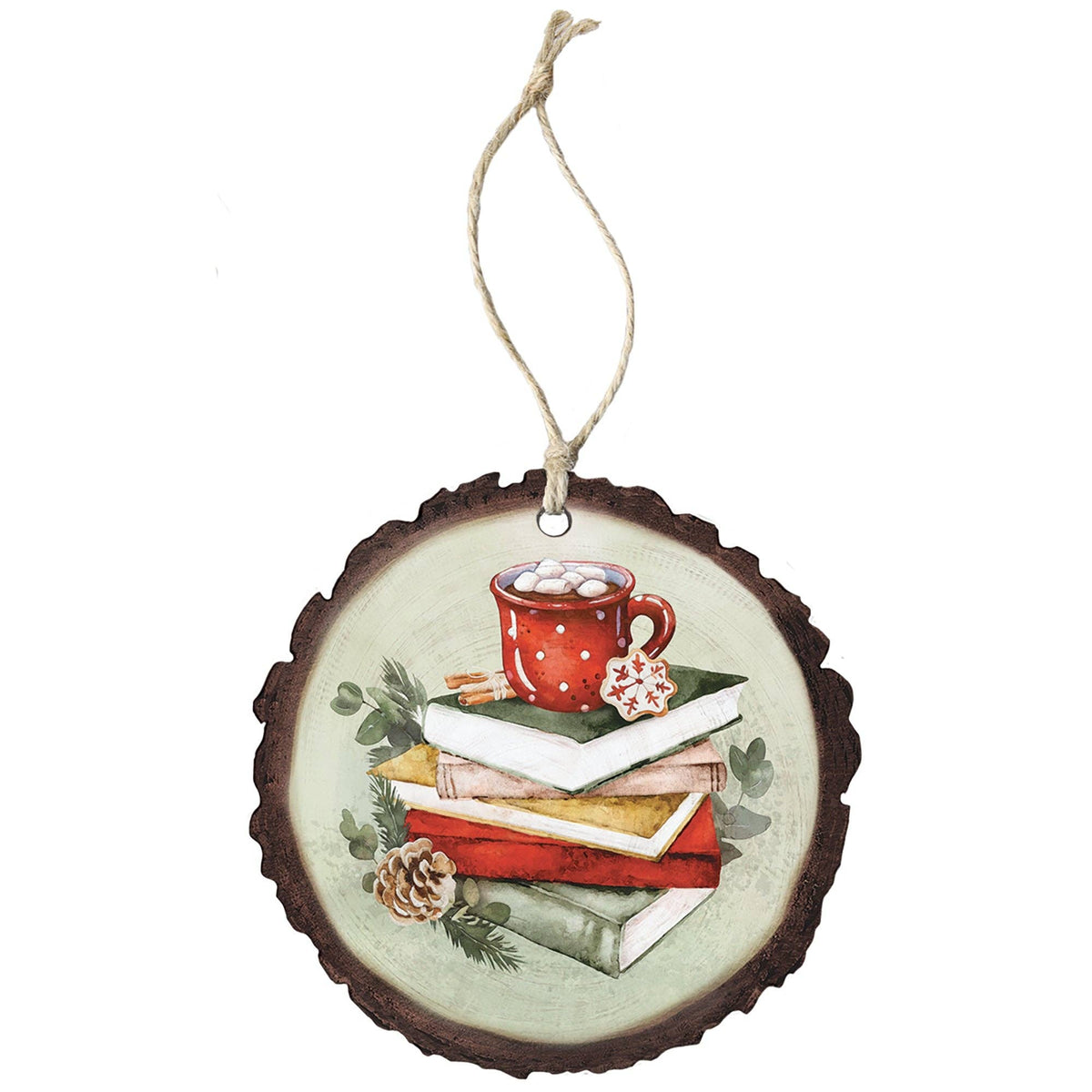 Christmas Books Mug Ornament