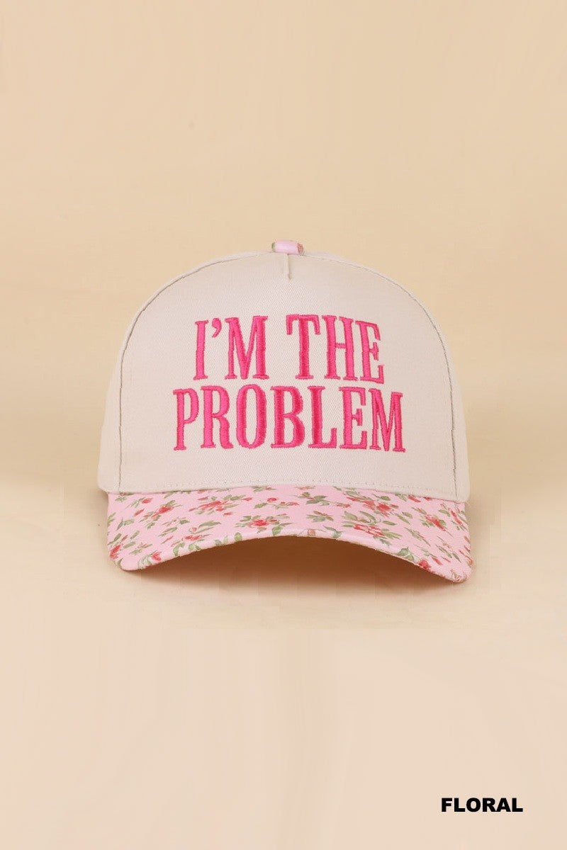 I'm The Problem Two Tone Snapback Hat