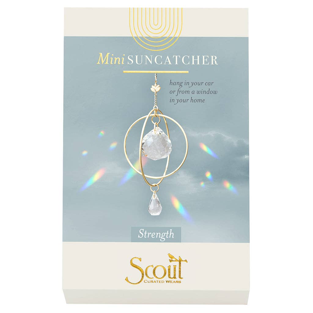 Mini Suncatcher - Lotus/Strength - Posh West Boutique