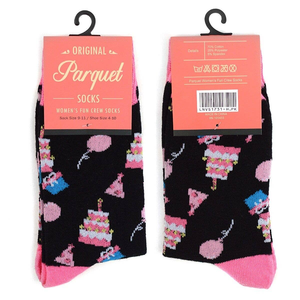 Birthday Cake Socks - Posh West Boutique