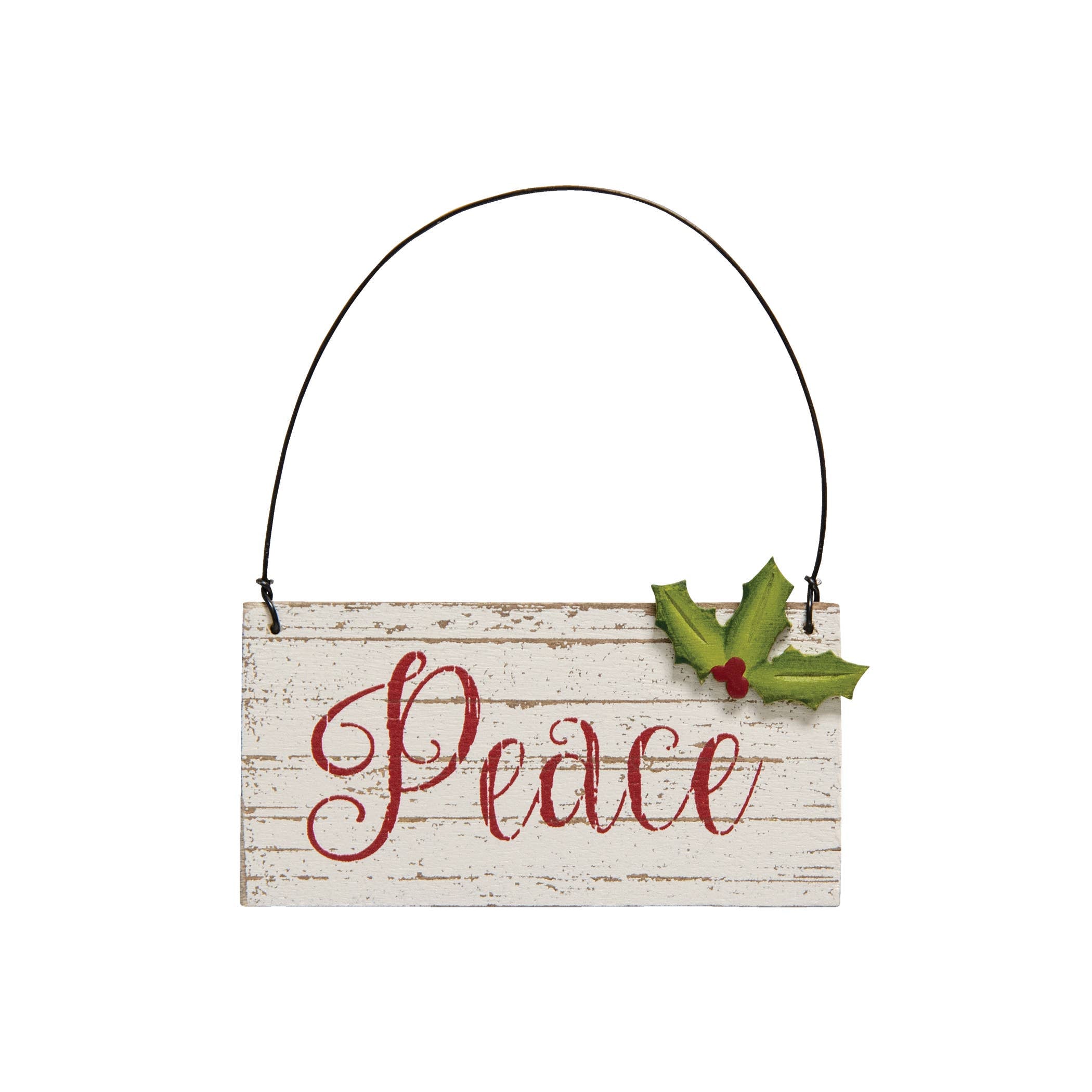 Holly Jolly Christmas Ornament, 3 Styles - Posh West Boutique