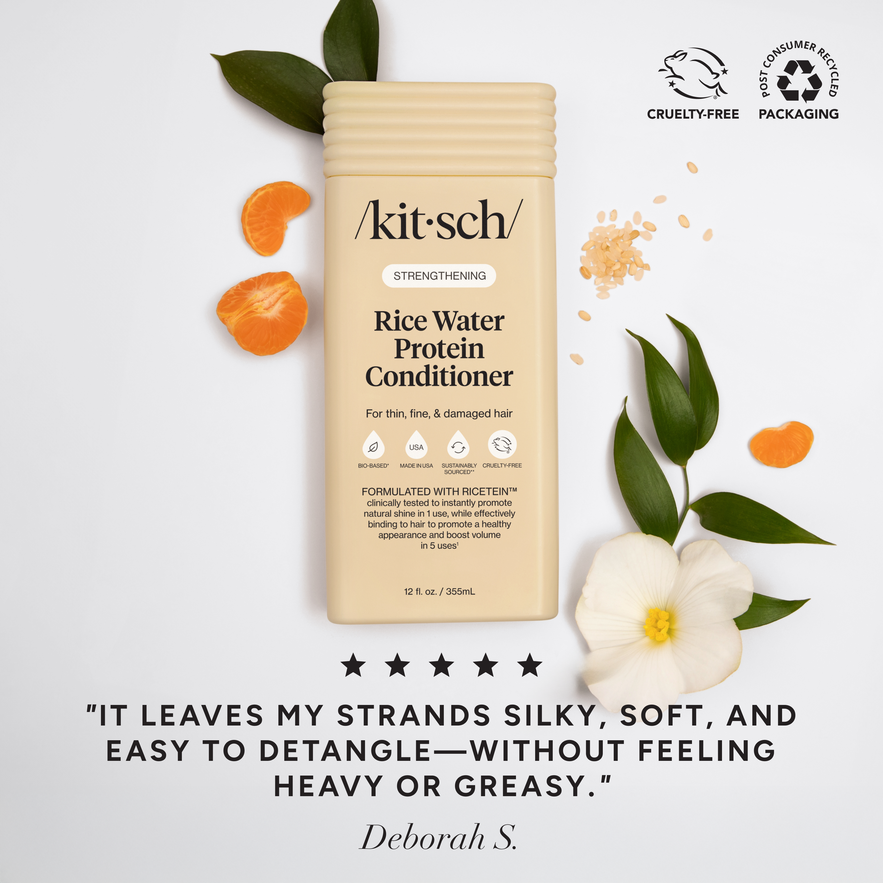 Strengthening Rice Water Bottle Conditioner - Posh West Boutique