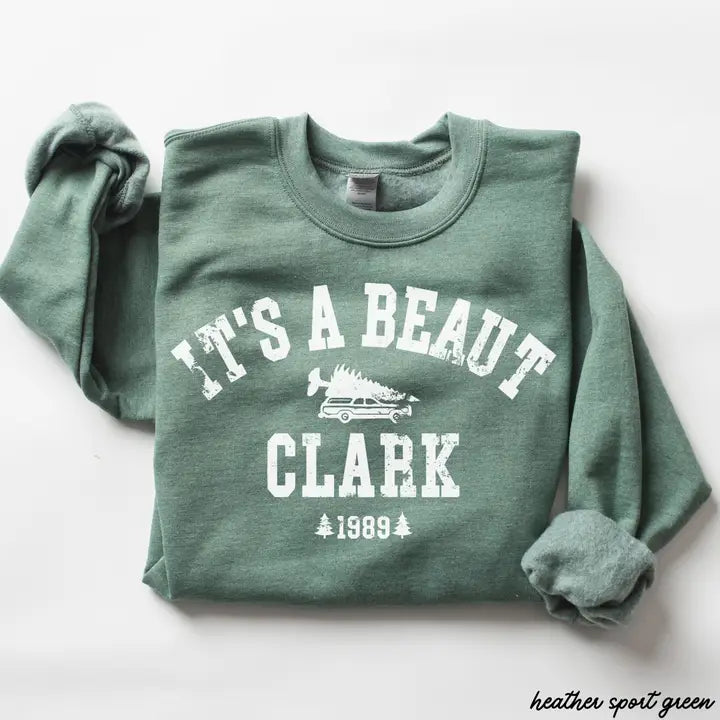 It's A Beaut Clark Sweatshirt - Posh West Boutique