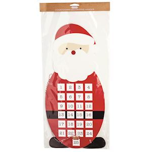 Santa Countdown Door Hanger - Posh West Boutique