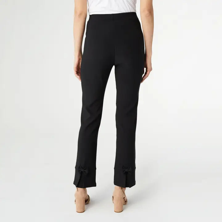 Georgie Bow Back Black Bottom
