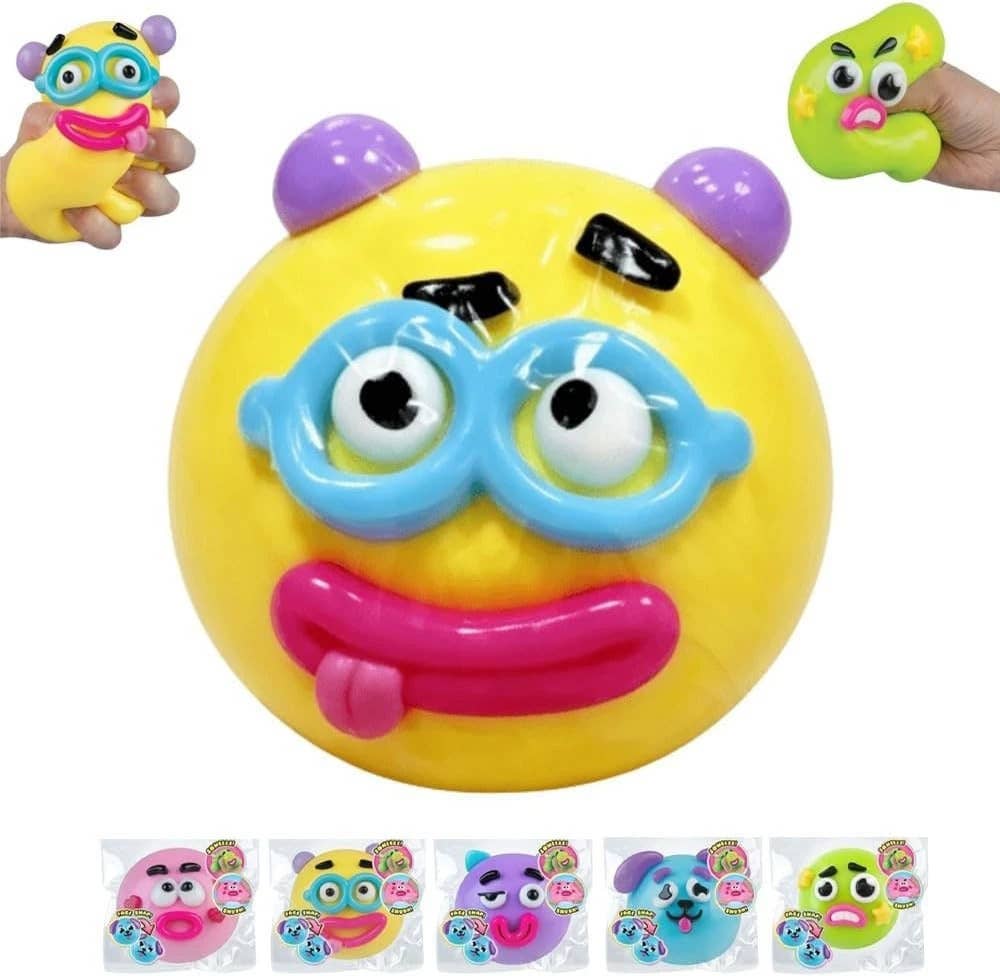 Squishy Faces – Funny Emoji-Style Stress Ball Squishies