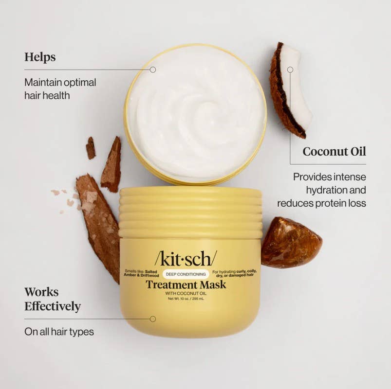 Moisturizing Coconut Oil Deep Conditioning Treatment Mask - Posh West Boutique