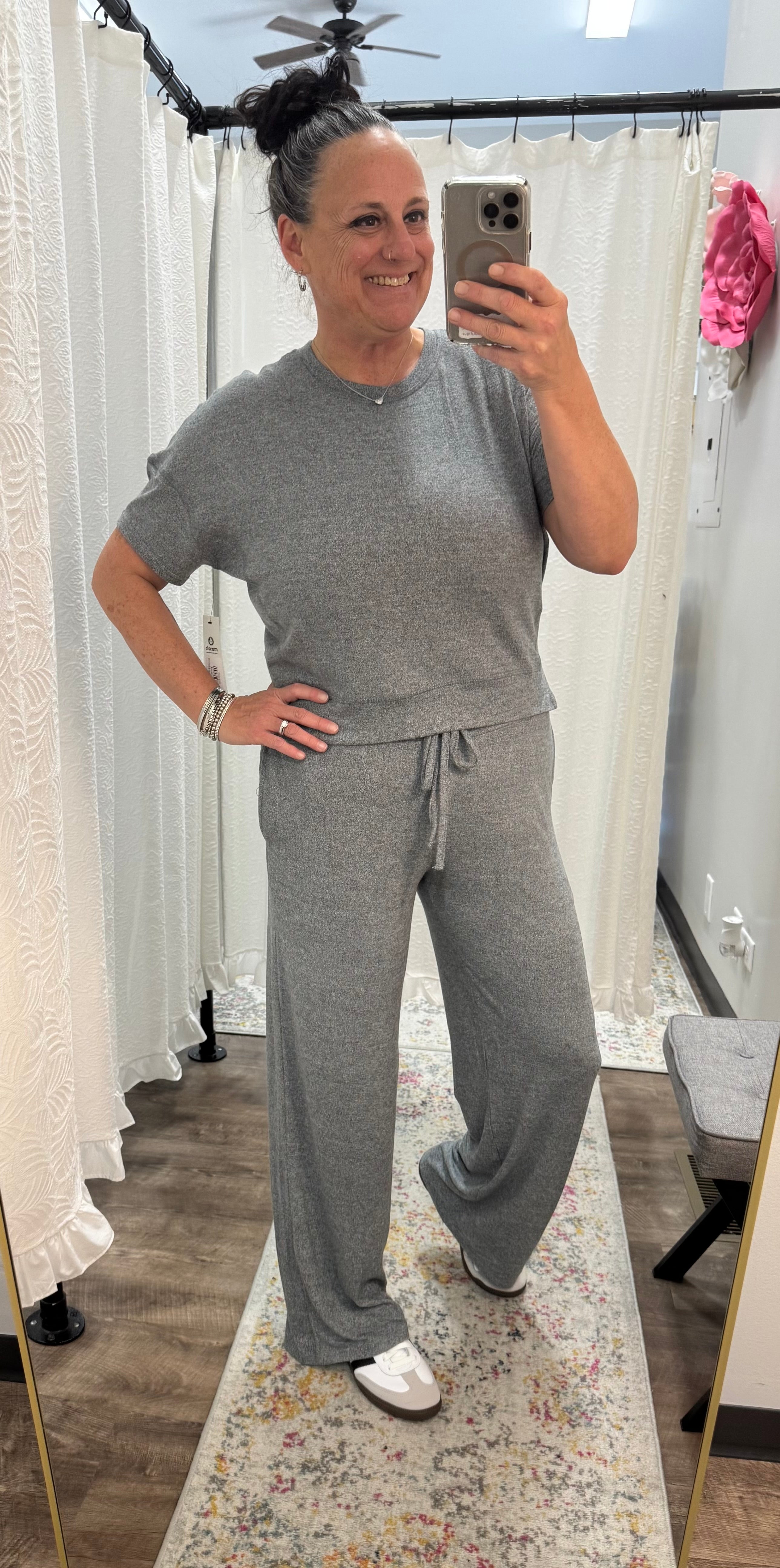 Brushed Hacci Dolman Top - Posh West Boutique