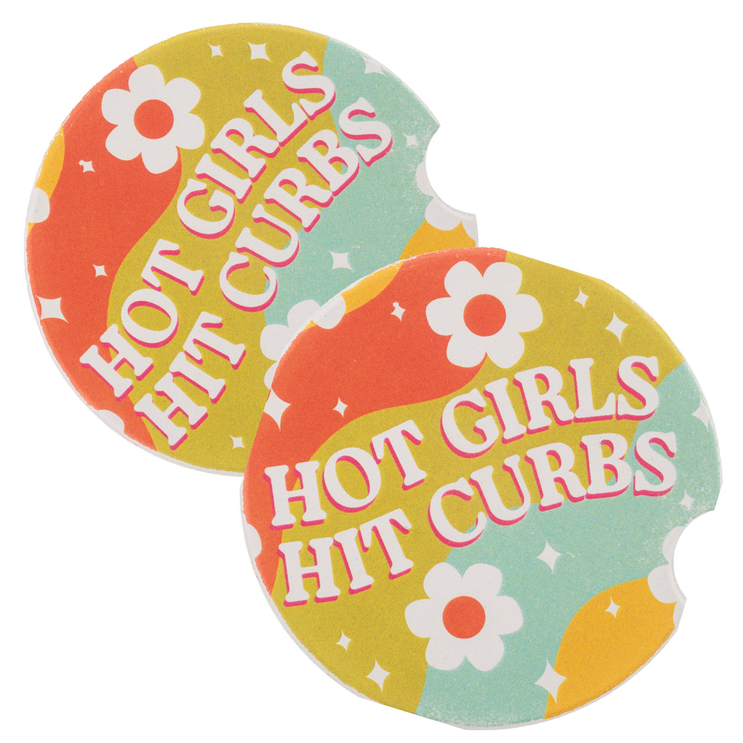 Hot Girl Car Coasters - Posh West Boutique
