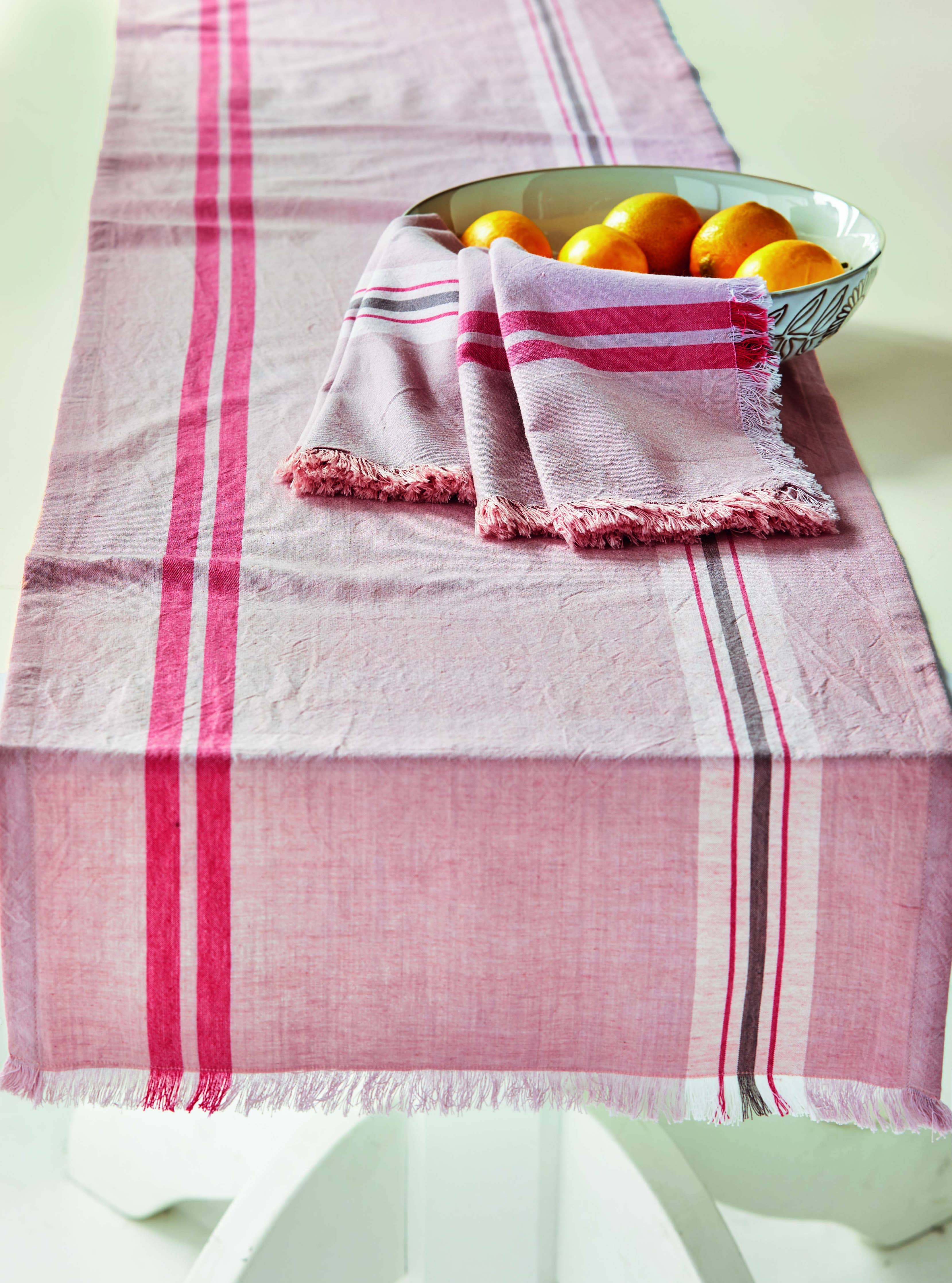 Lavender & Honey Stripe Runner - Posh West Boutique