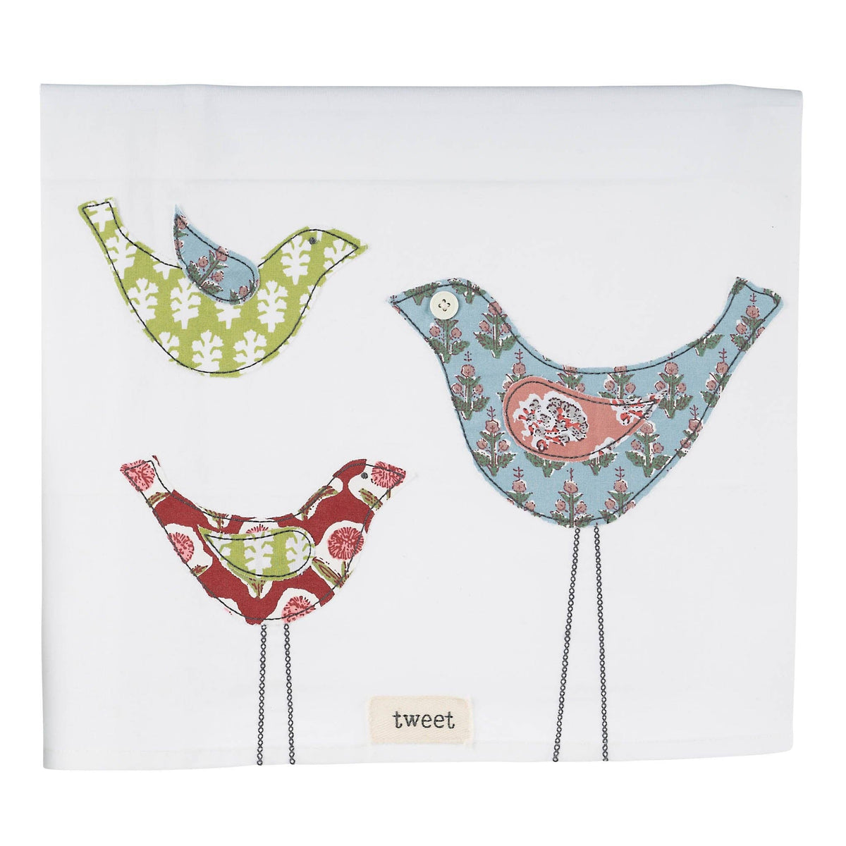 Three Birds Tea Towel - Posh West Boutique