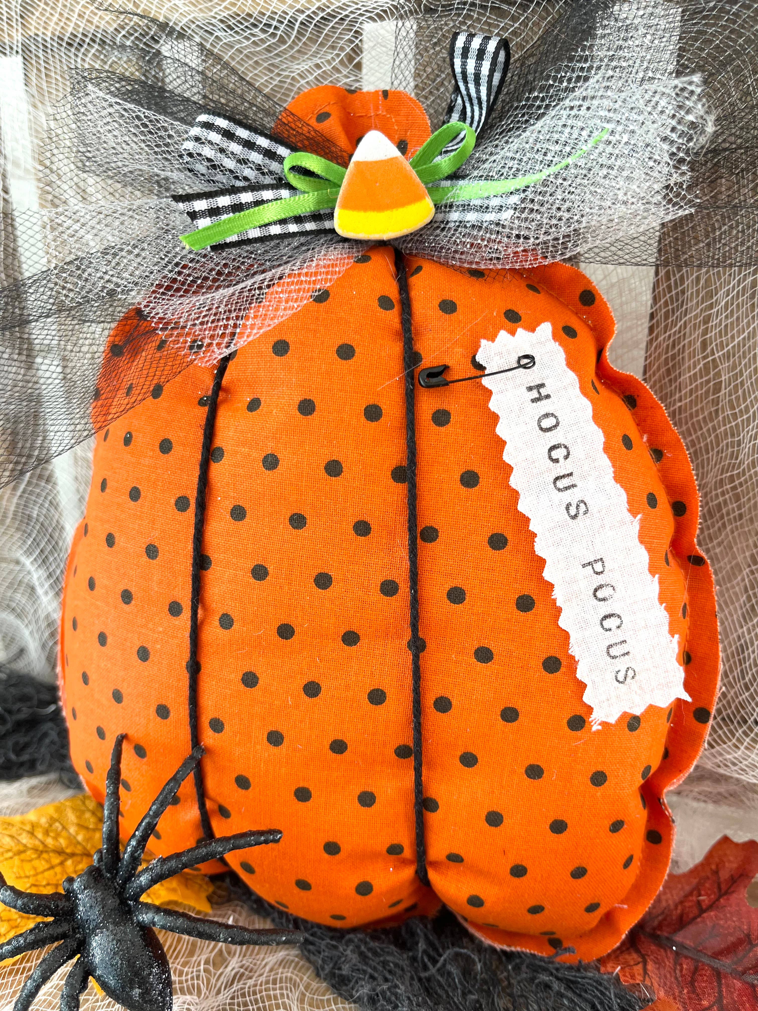 Rustic Pumpkin Vintage Halloween Hocus Pocus
