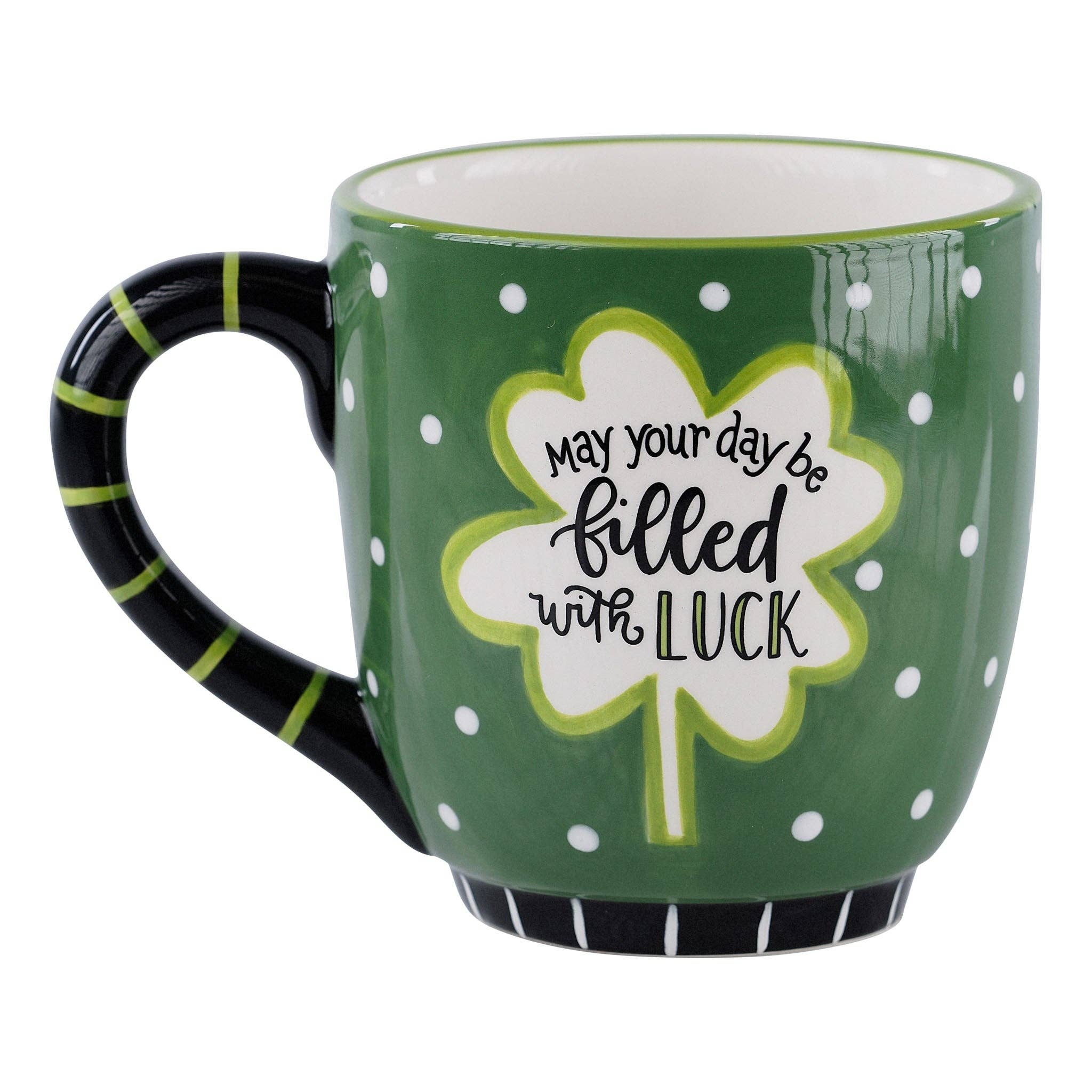 Filled with Luck Mug - St. Patrick's Day - Posh West Boutique