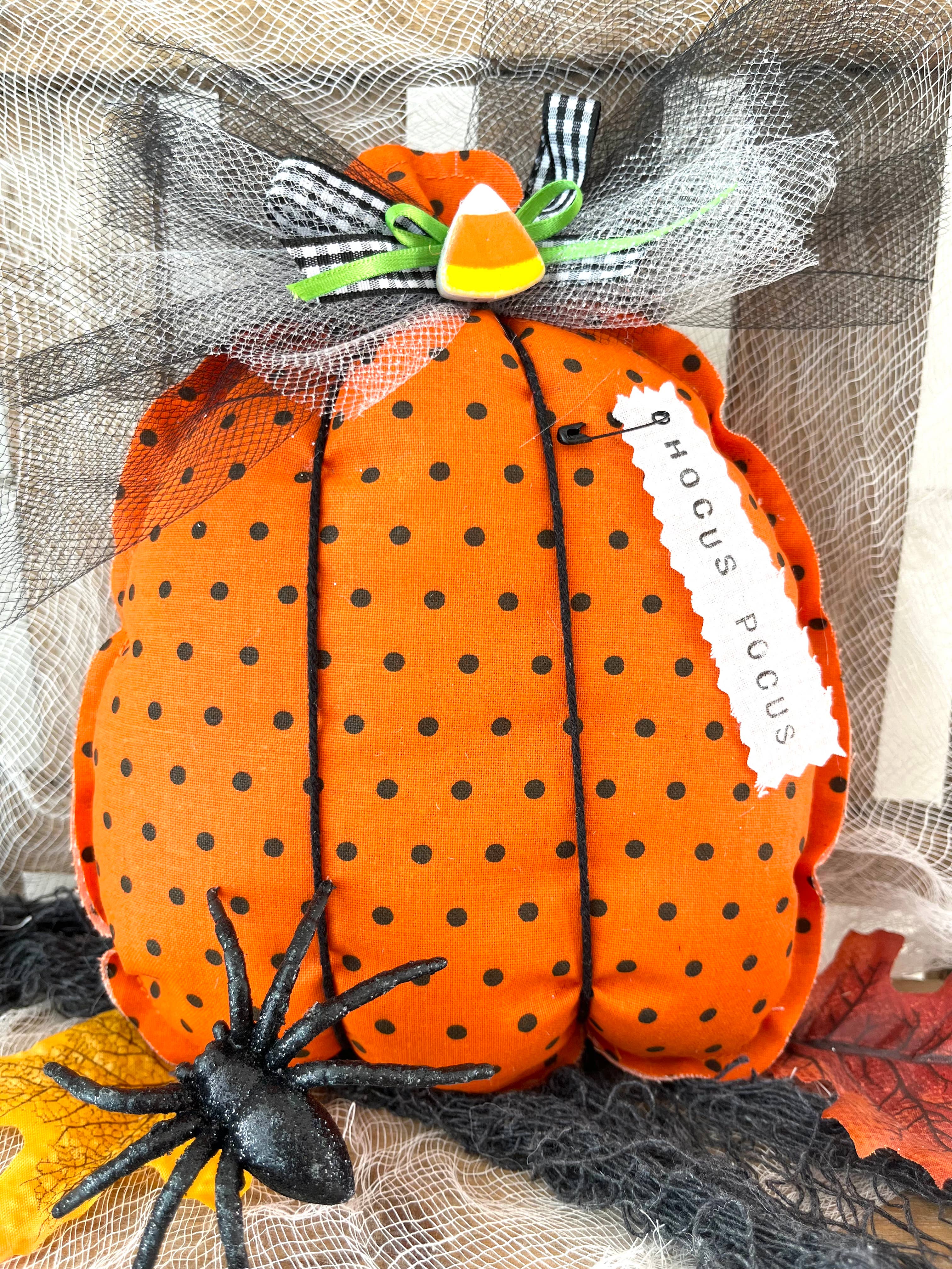 Rustic Pumpkin Vintage Halloween Hocus Pocus