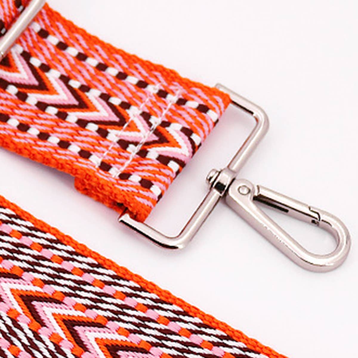 Geometric Pattern Guitar Strap (4 Color Options) - Posh West Boutique