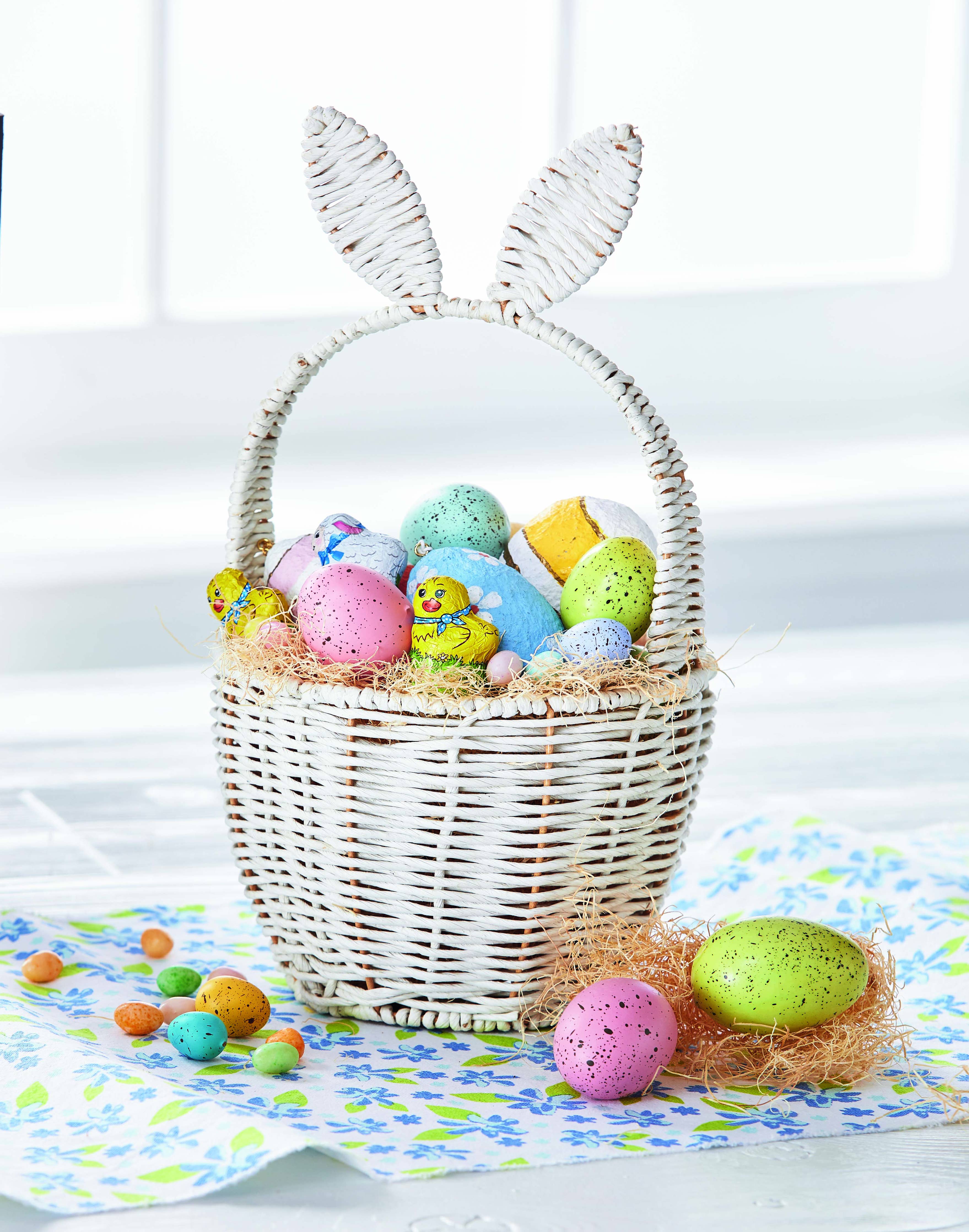 Bunny Ears Easter Basket - Posh West Boutique