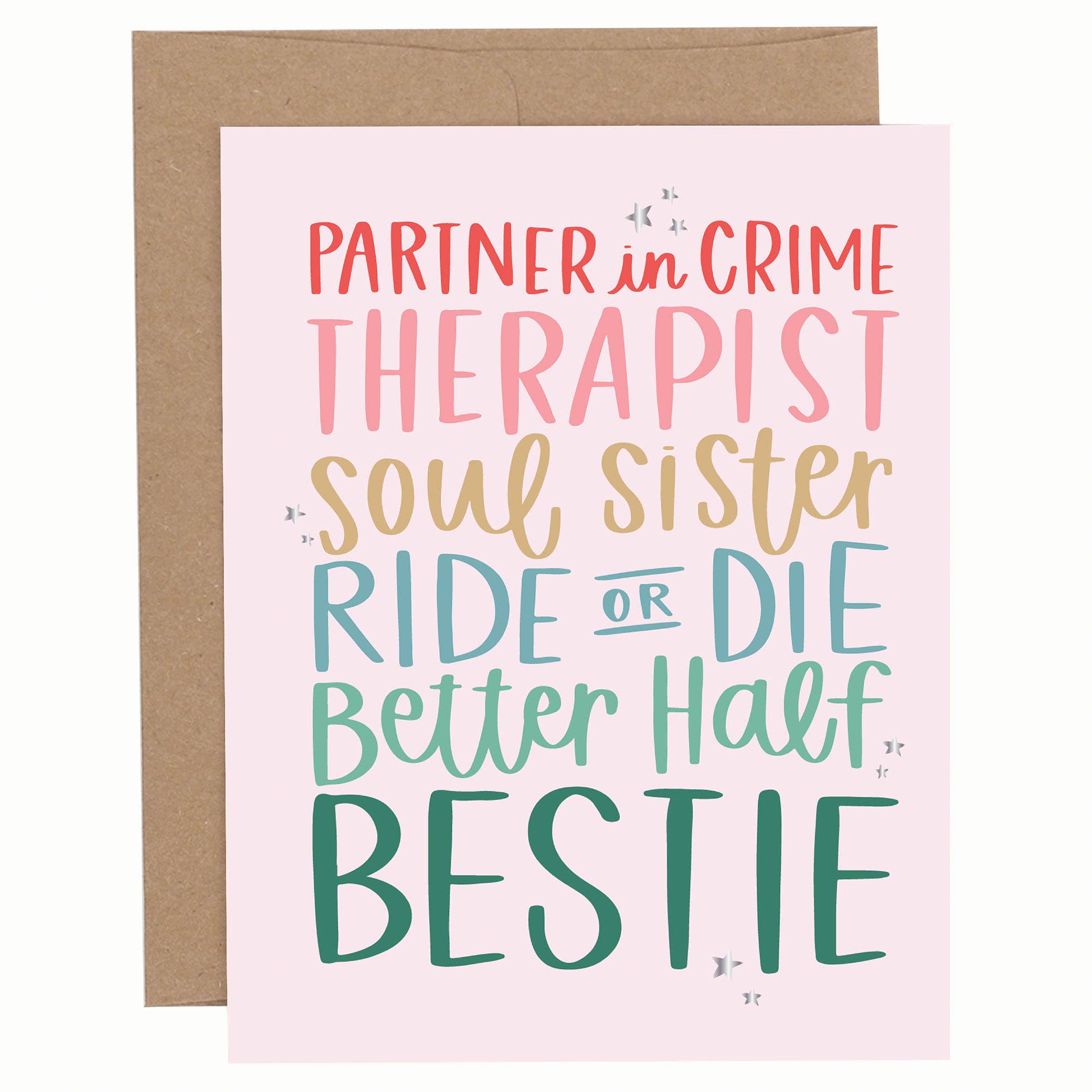 Bestie Friendship Greeting Card - Posh West Boutique