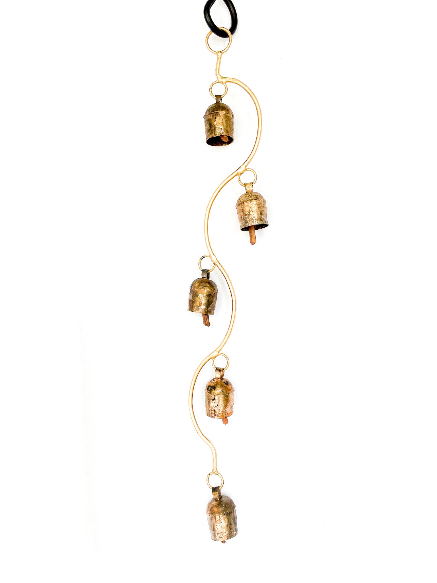 Curved Stem Bell Wind Chimes