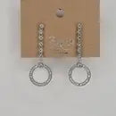 Betty Oh Silver Dangle Earring - Posh West Boutique