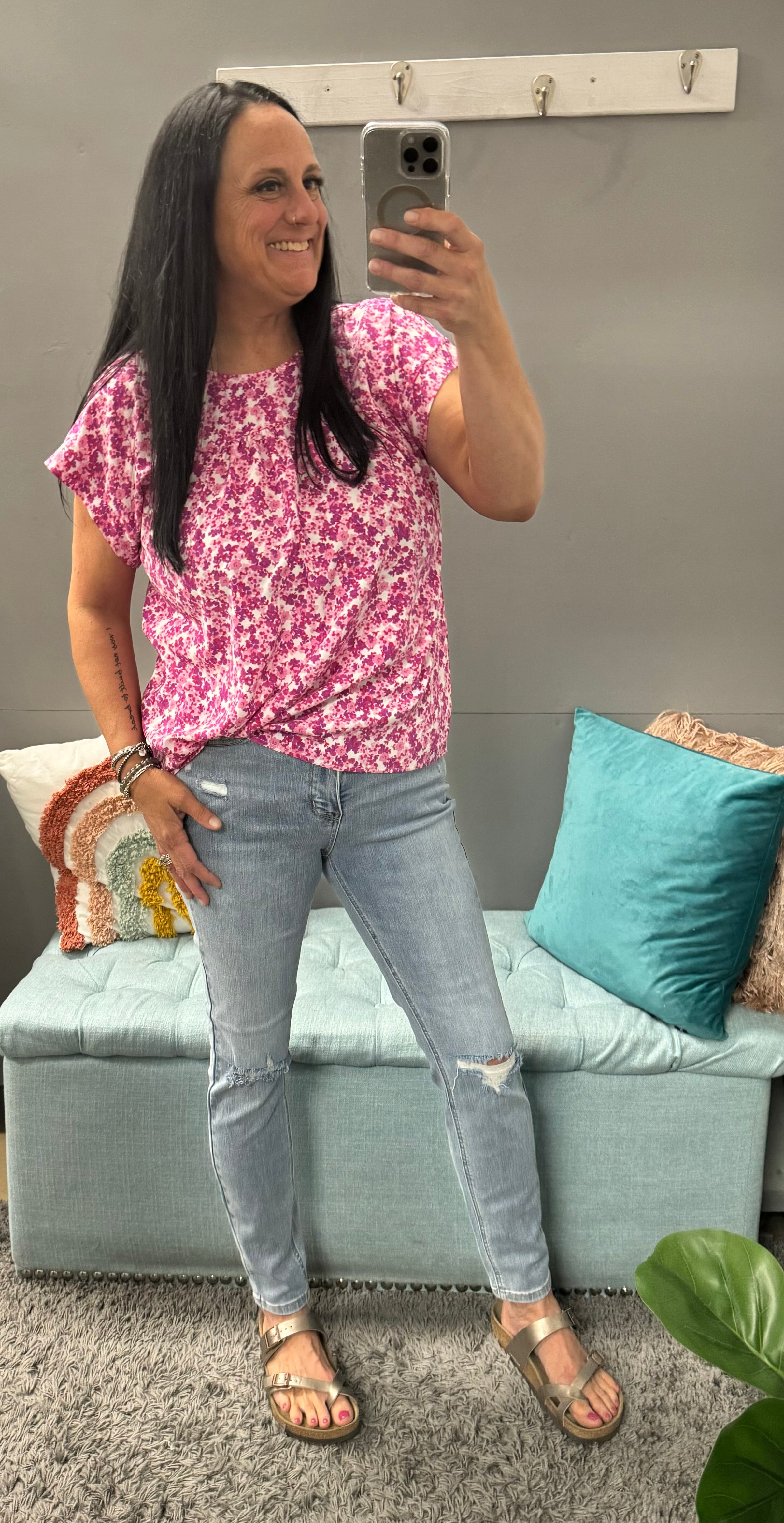 Judy Blue Tummy Control Light Wash Skinny Jeans - Posh West Boutique