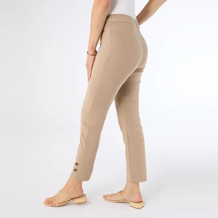 Sand Georgie Ankle with Button Detail - Posh West Boutique