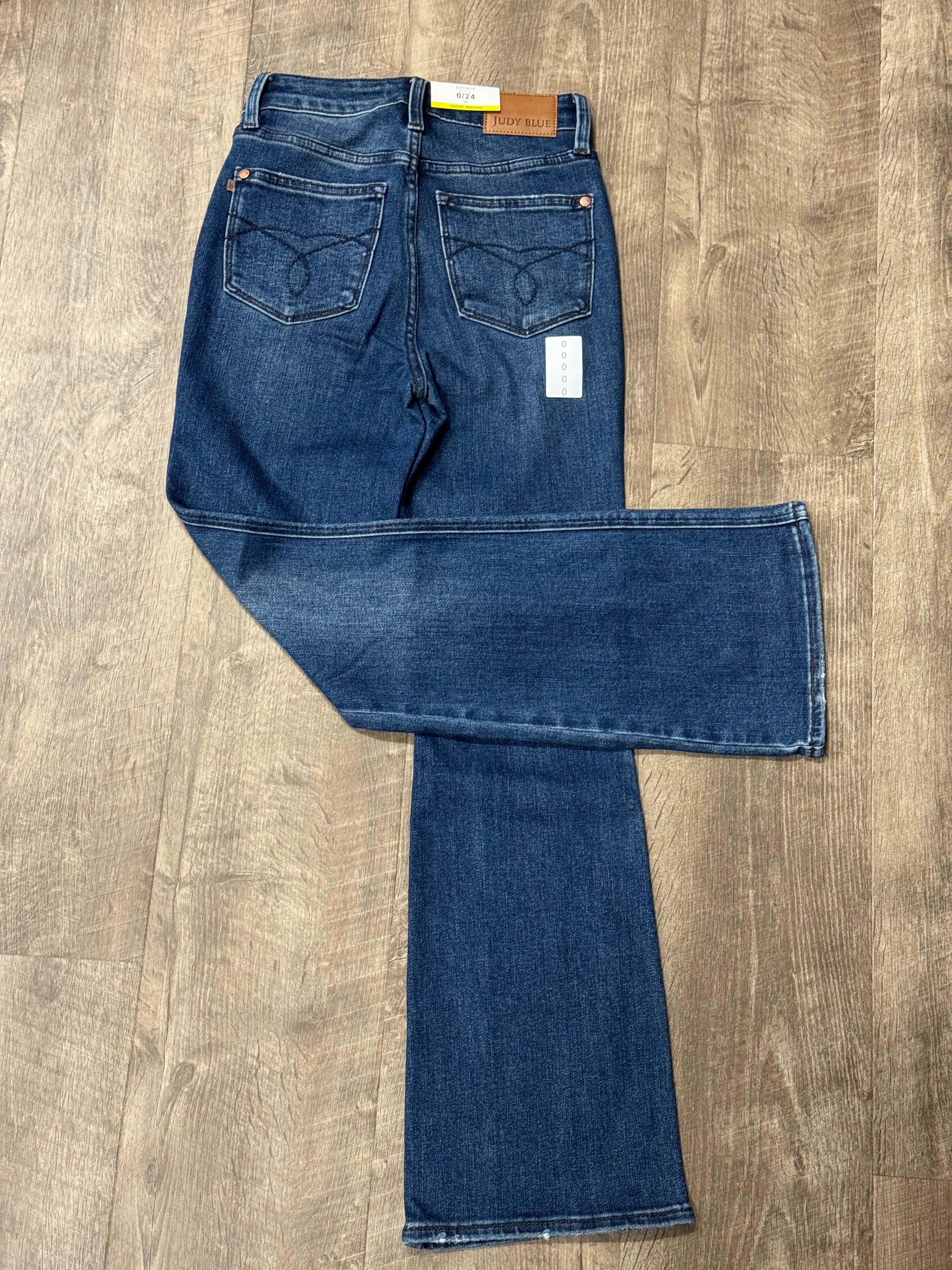 Judy Blue Tummy Control 30" Bootcut Jeans - Posh West Boutique