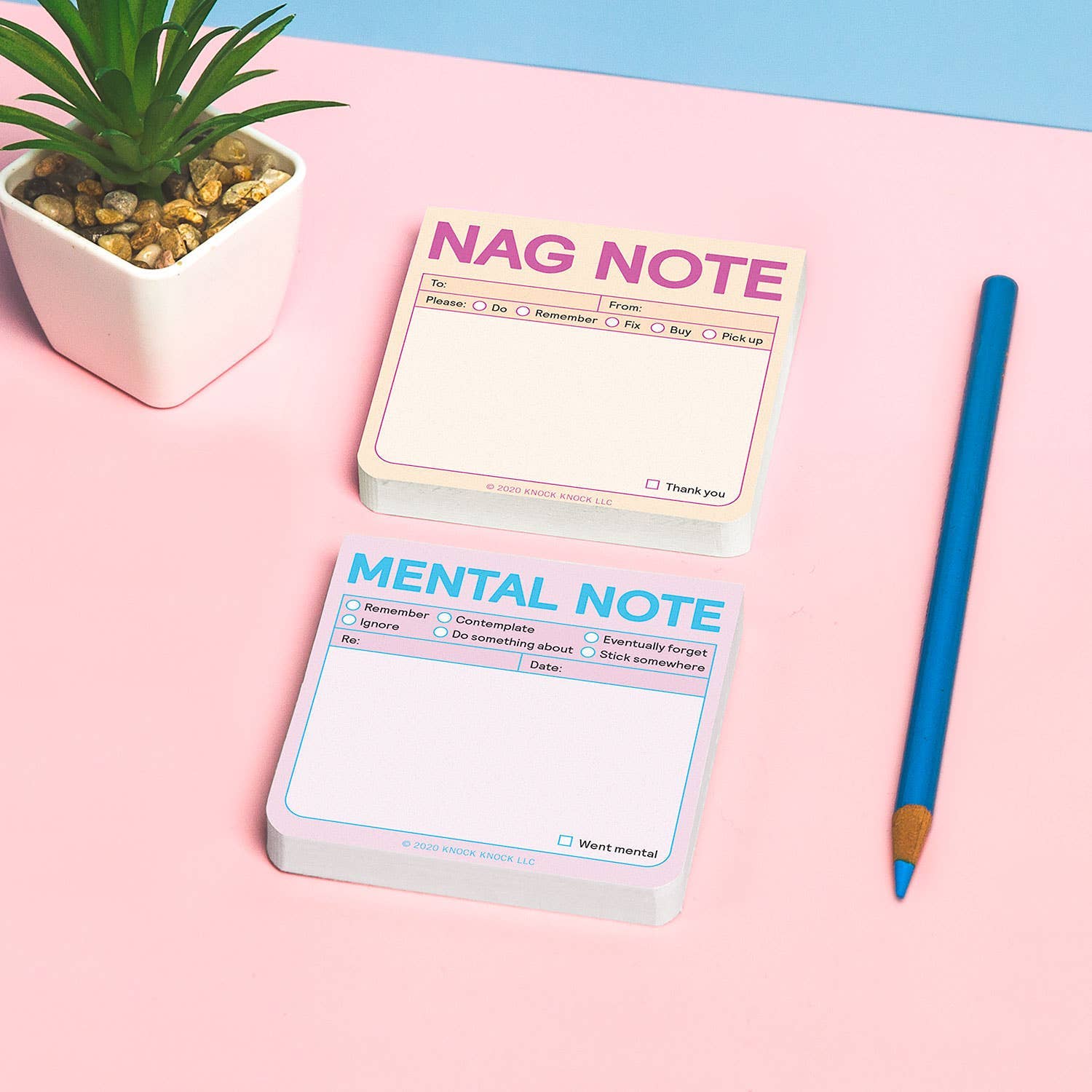 Nag Note Sticky Notes-Peach Color