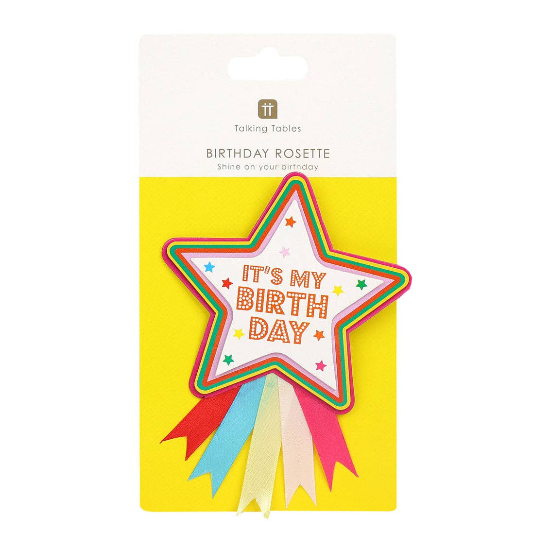 Birthday Star Rosette Badge | Birthday Party | - Posh West Boutique