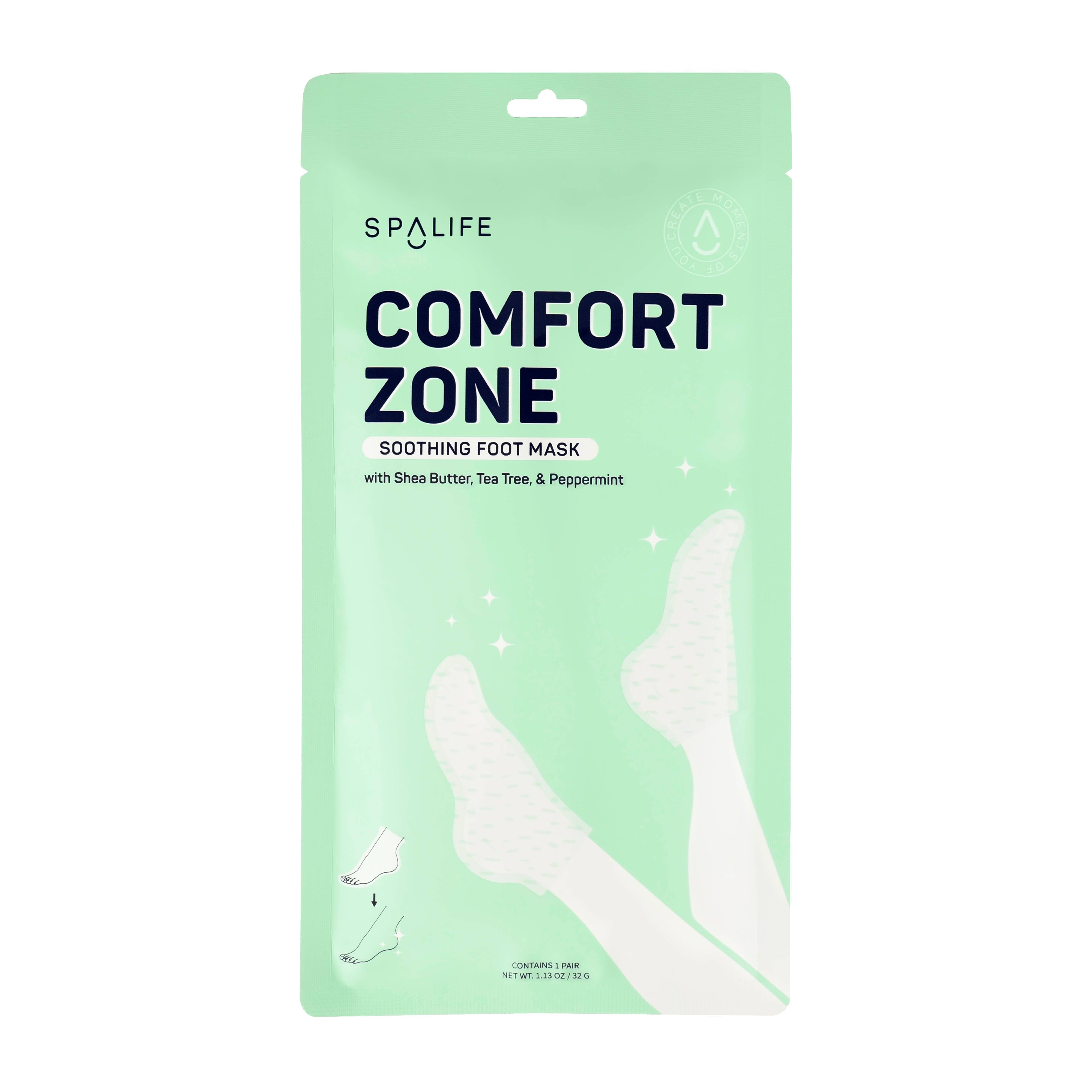Comfort Zone Soothing Foot Mask with Shea Butter & Tea Tree - Posh West Boutique