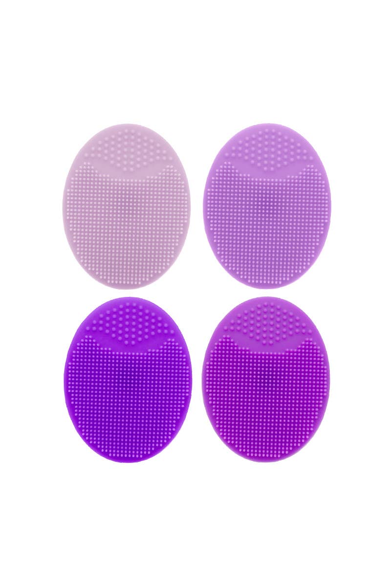 Lavender 4pc Invigorating Facial Scrubbers - Posh West Boutique