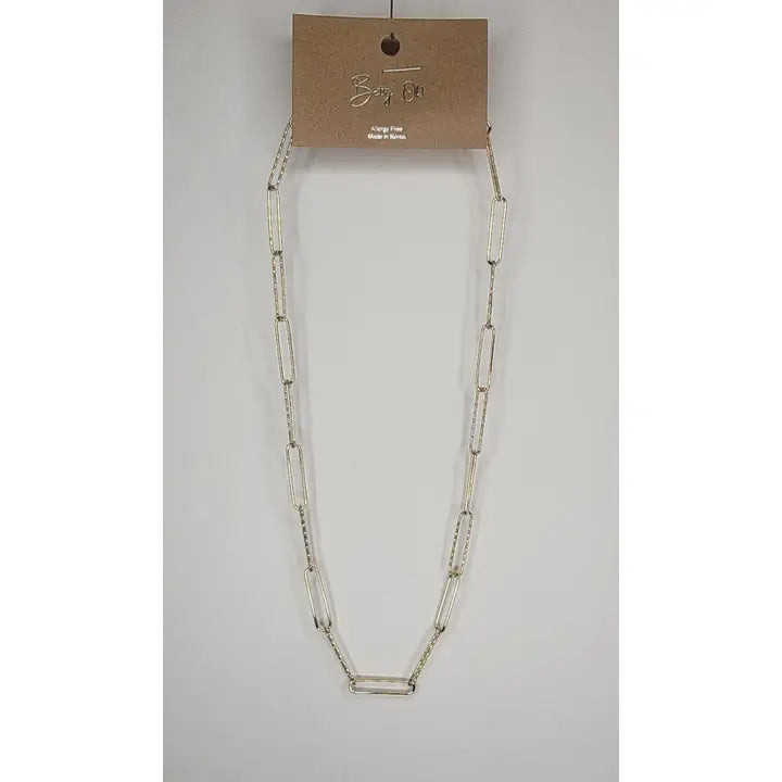 Betty Oh Gold Chain Necklace - Posh West Boutique