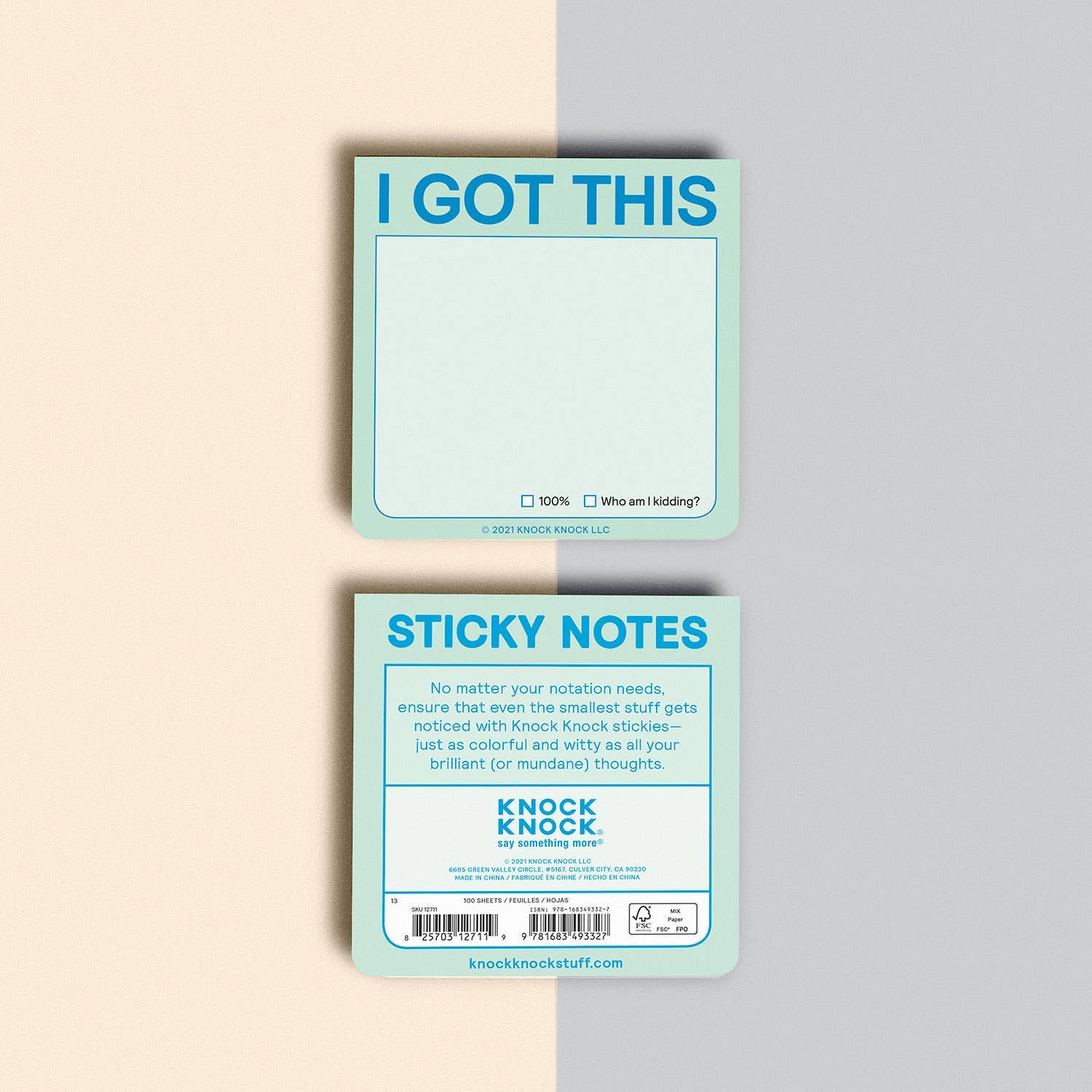 I Got This Sticky Note-Green