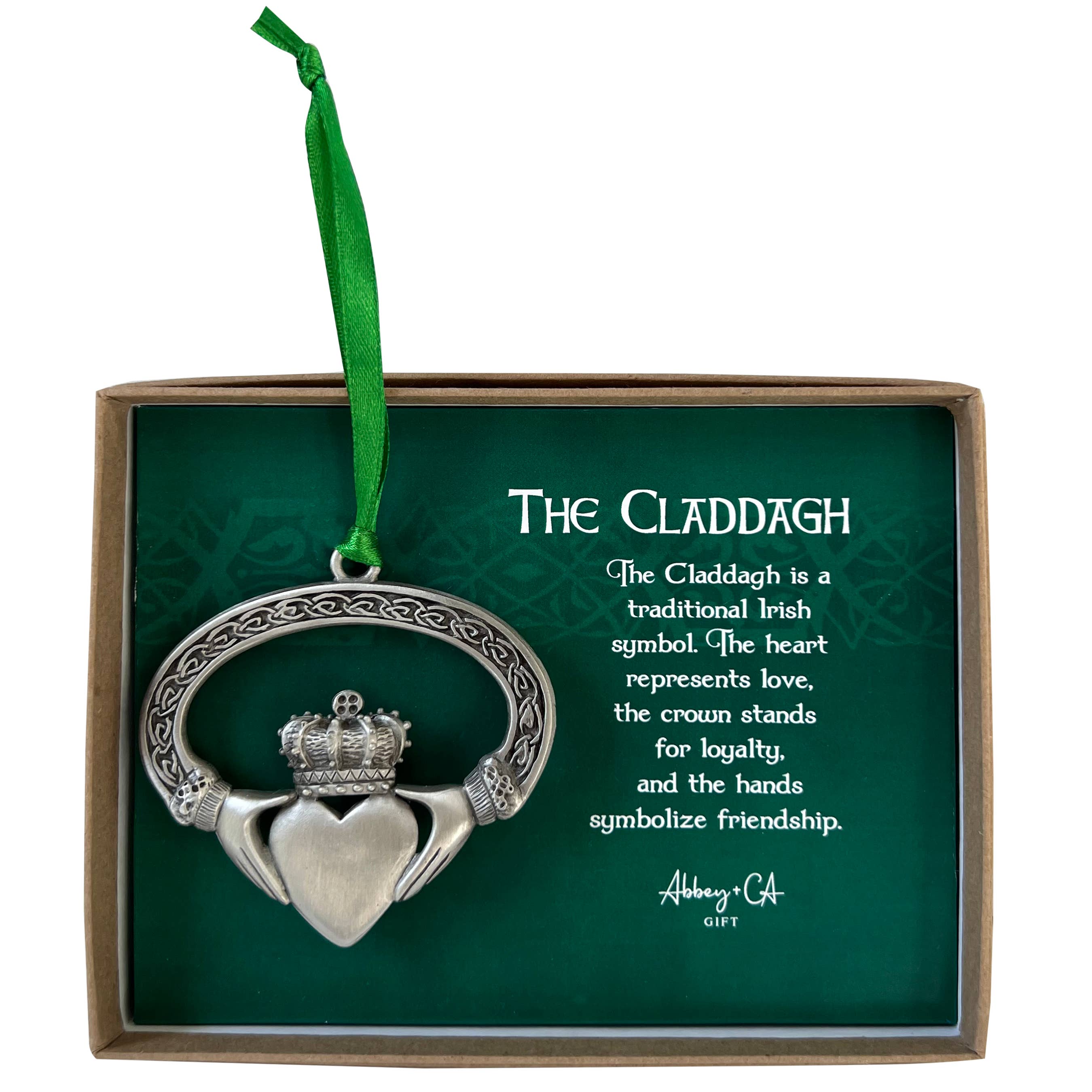 Irish Claddagh Ornament