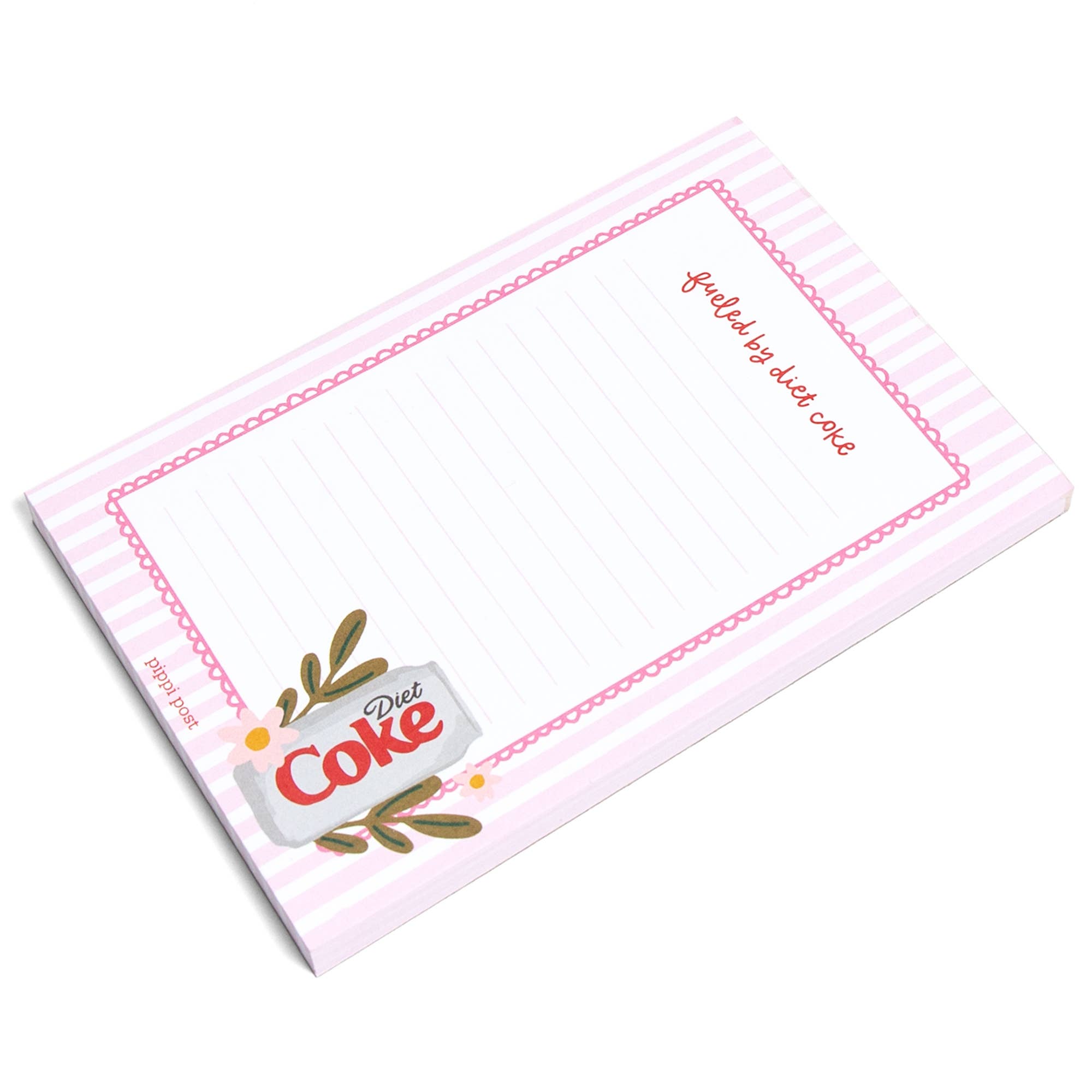 Fueled By Diet Coke 4x6 Notepad - Posh West Boutique