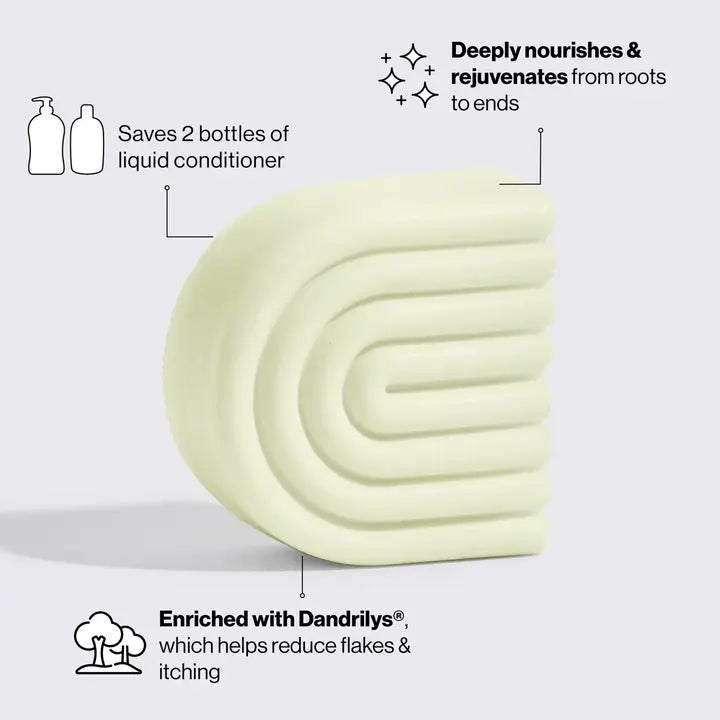 Kitsch Tea Tree + Mint Clarifying Conditioner Bar - Posh West Boutique