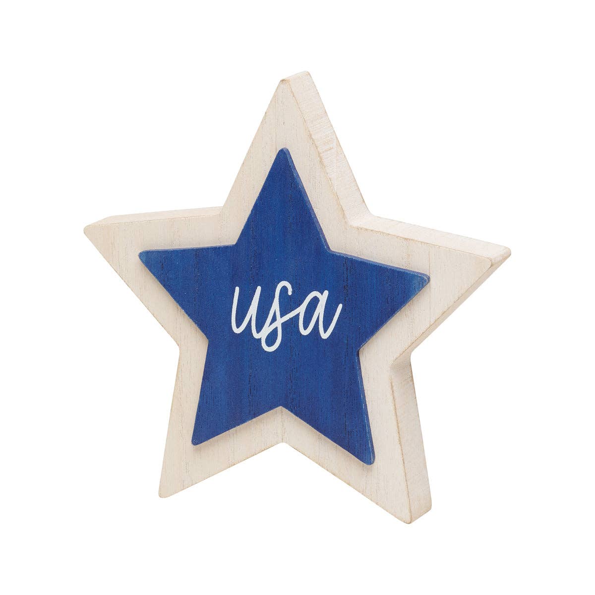 Navy USA 3D Star - Posh West Boutique
