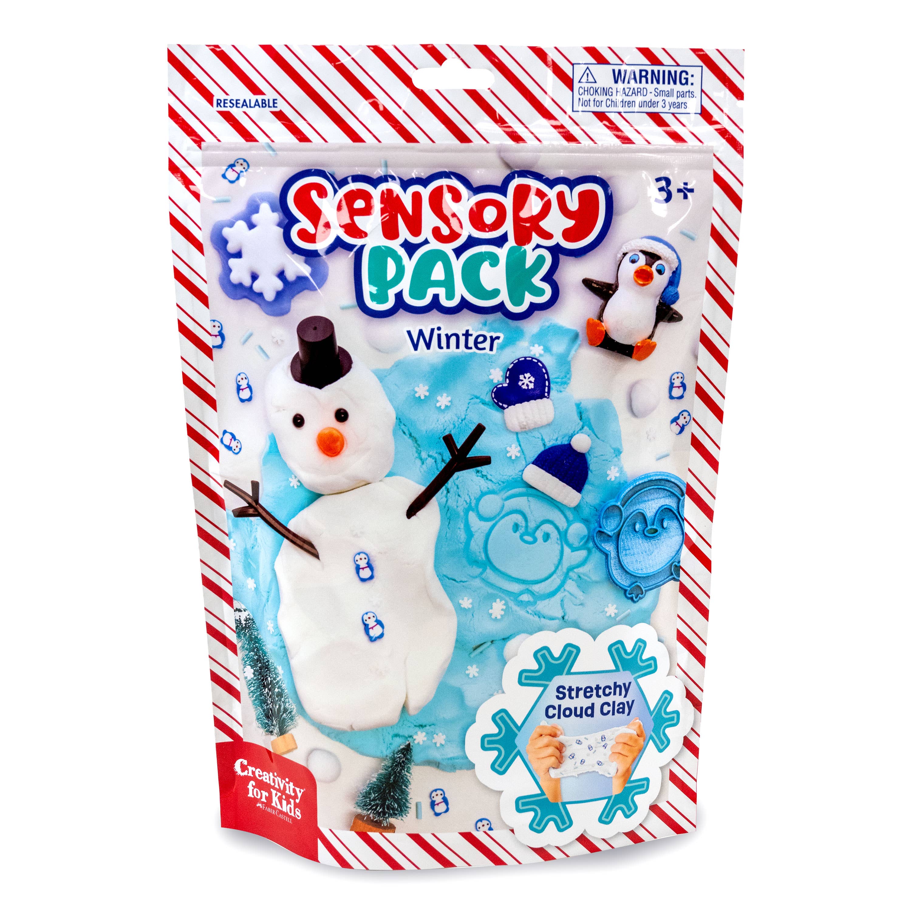 Sensory Pack Winter and Holiday Play Kit for Children - Posh West Boutique