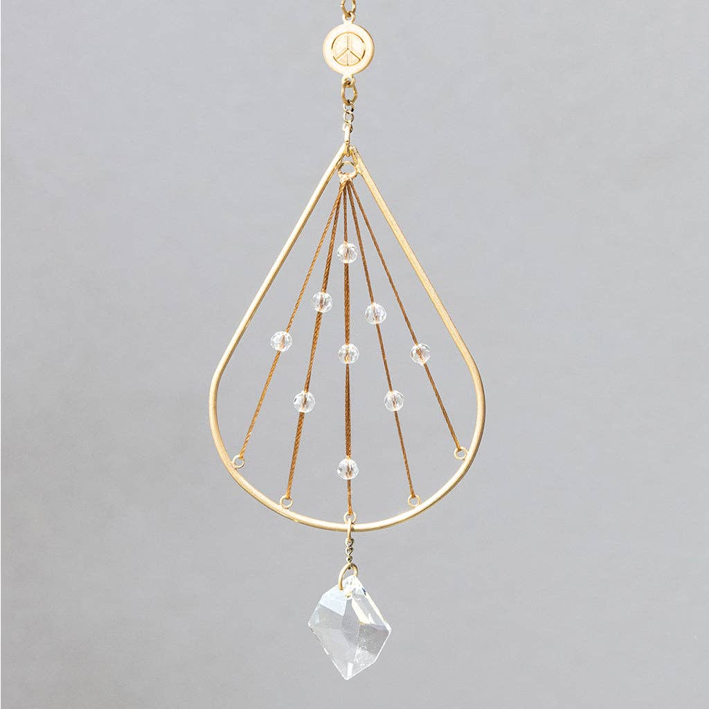Mini Suncatcher - Peace/Tranquility - Posh West Boutique