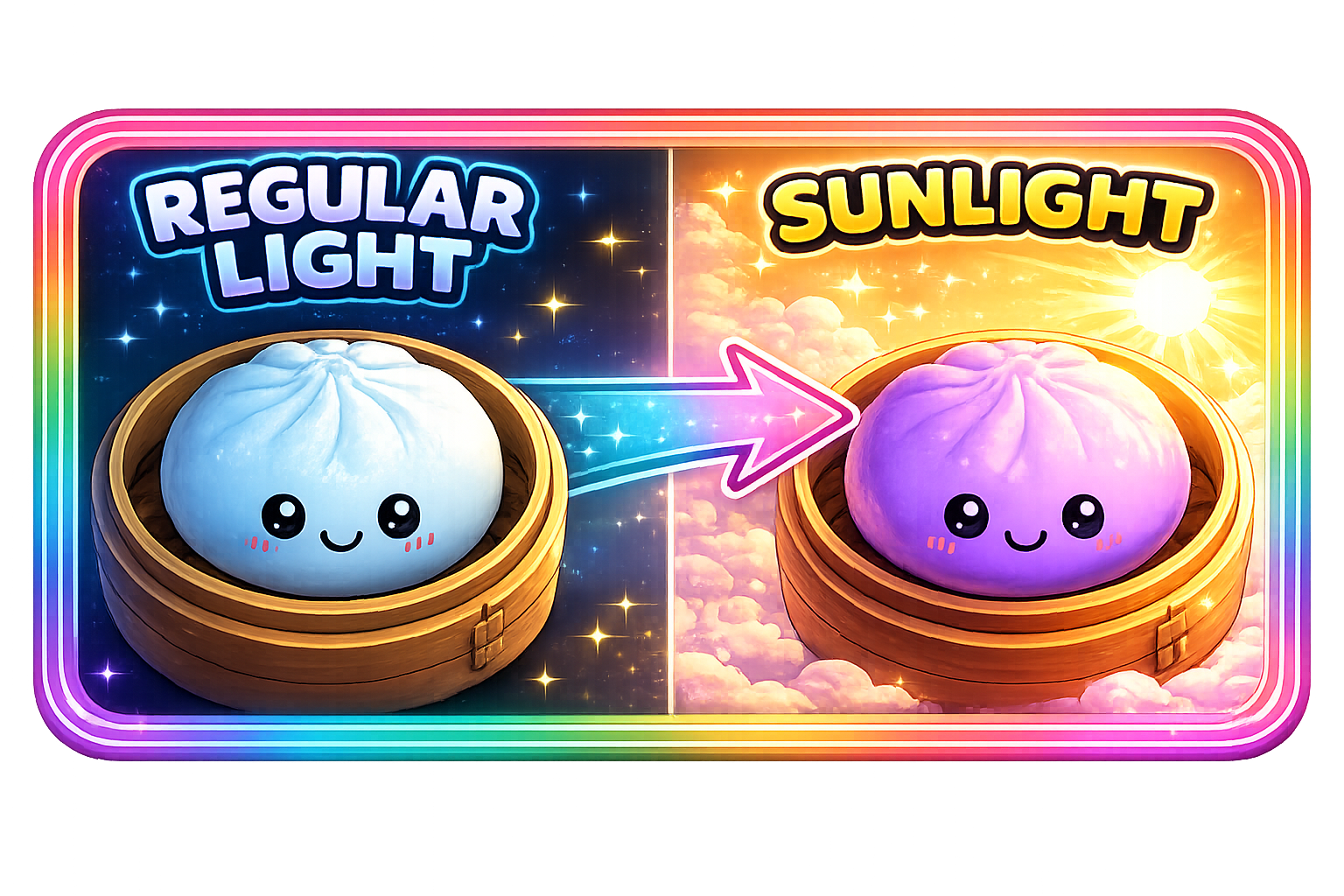 Fun Doh Color-Changing Dumpling Squishy Toy