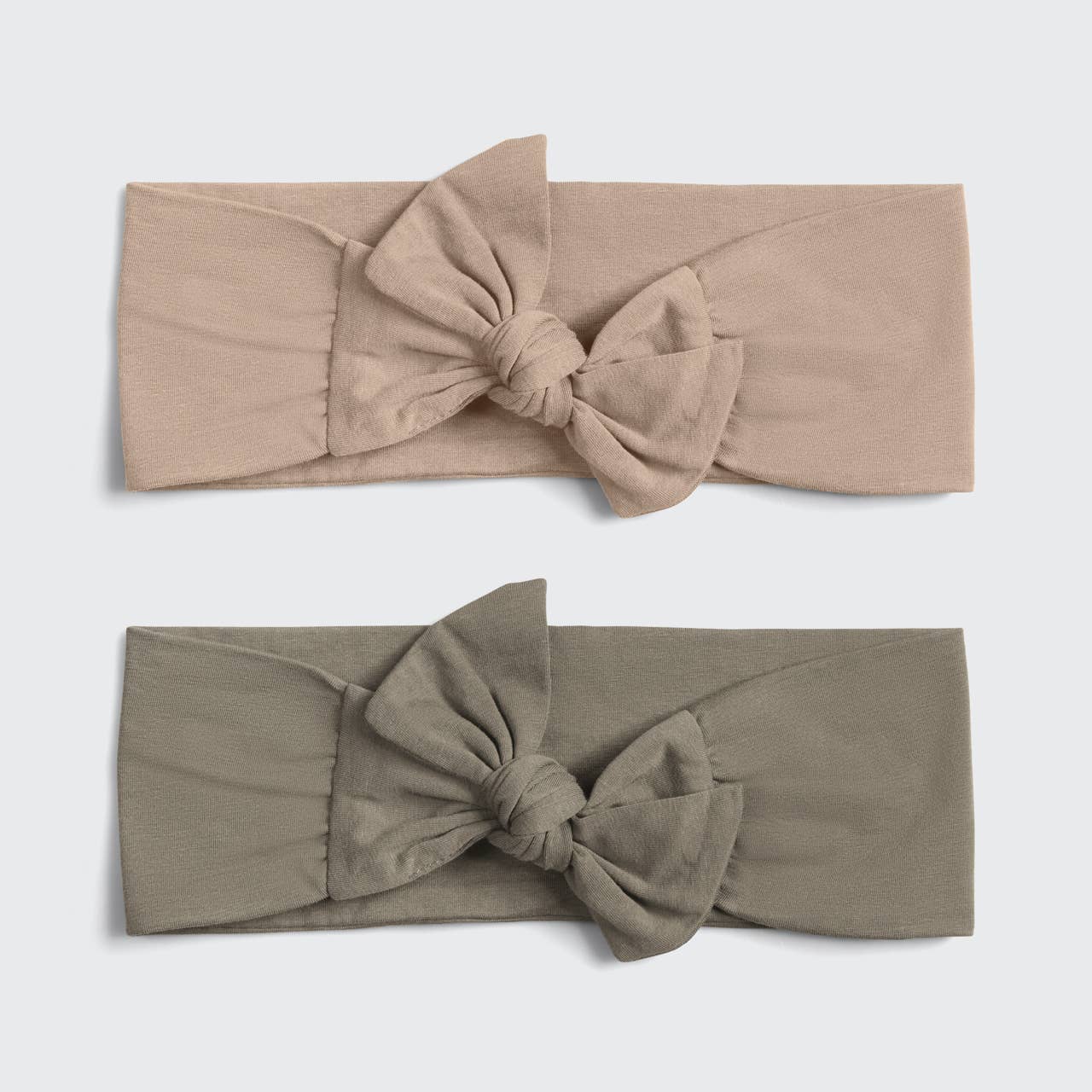 Cotton Adjustable Headband 2pc - Eucalyptus - Posh West Boutique
