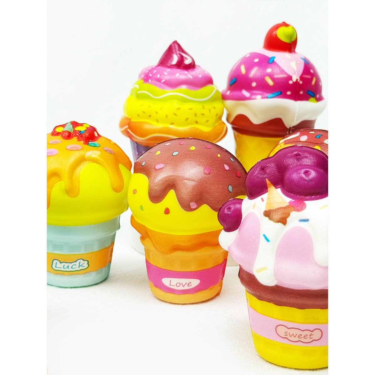 Ice Cream & Cupcake Squishy Toy