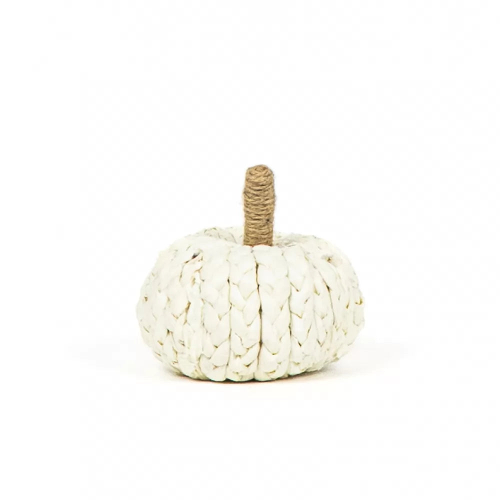 Raffia Cream Pumpkin